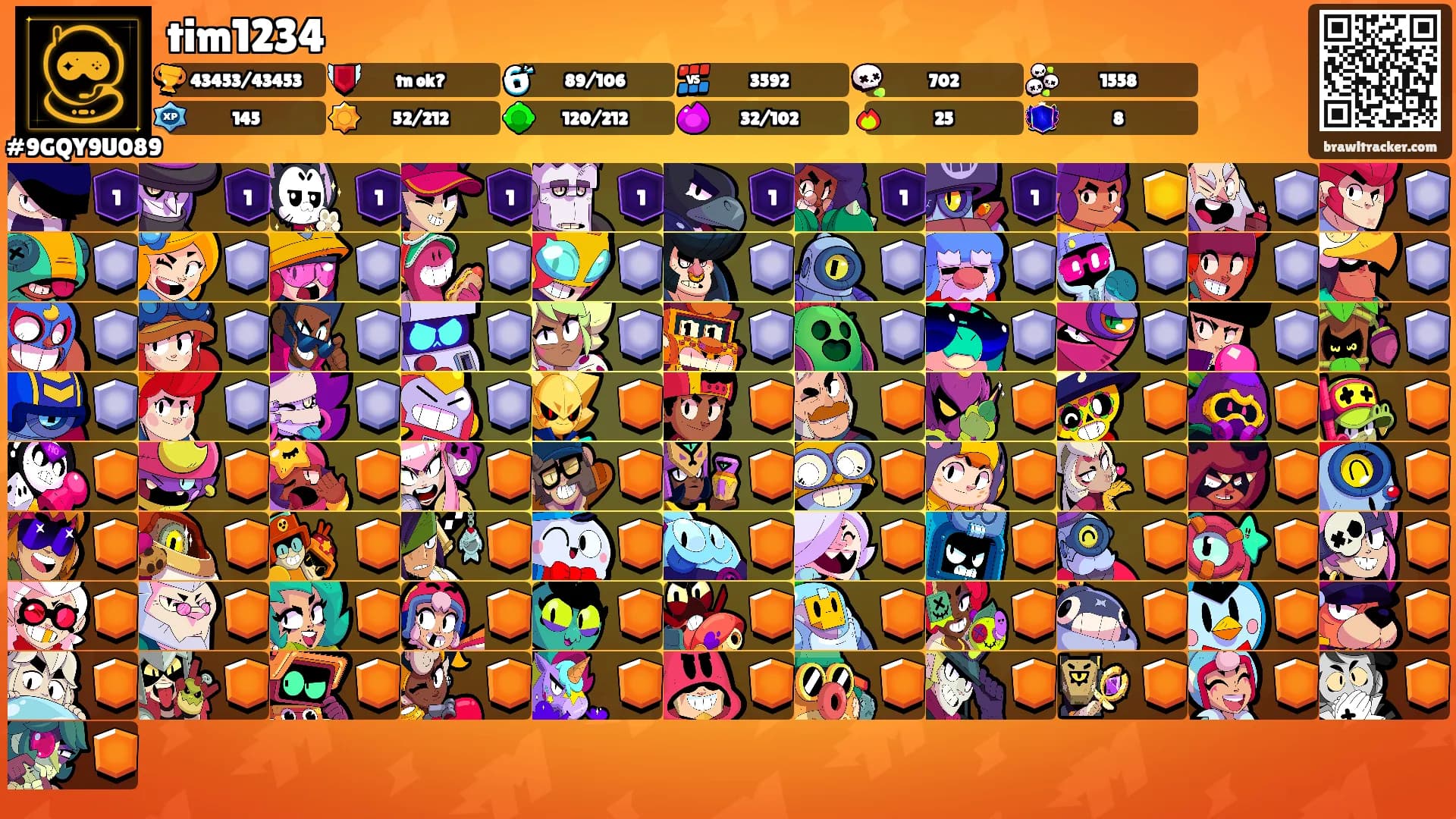 tim1234's Ranks