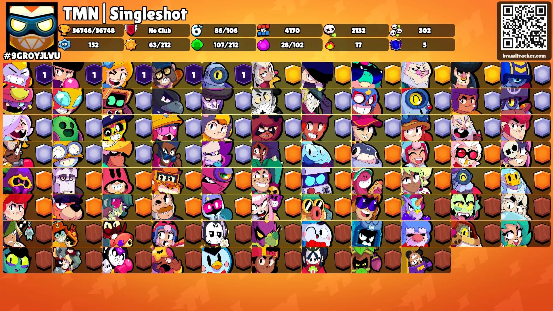 TMN|Singleshot's Ranks