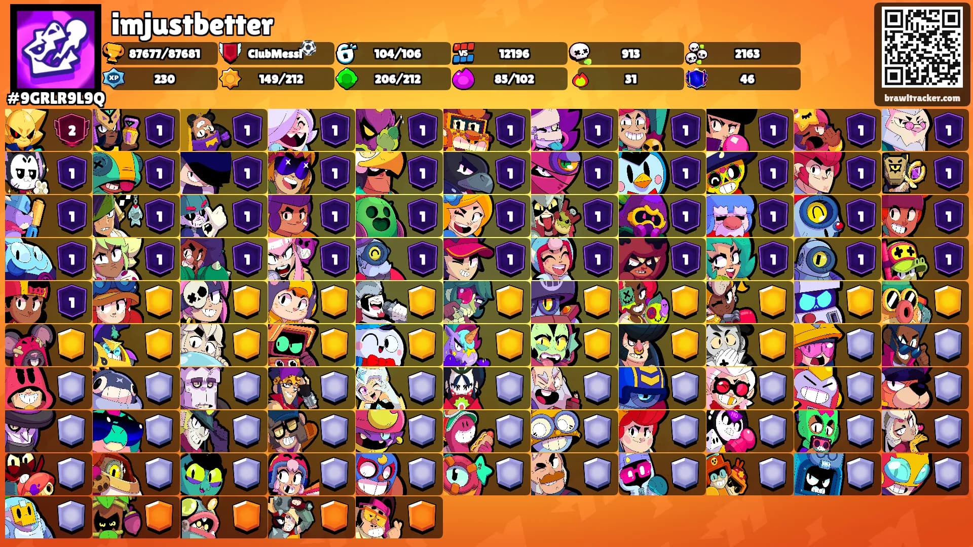 imjustbetter's Ranks