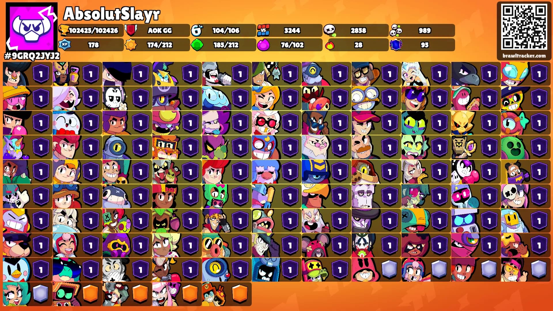 AbsolutSlayr's Ranks