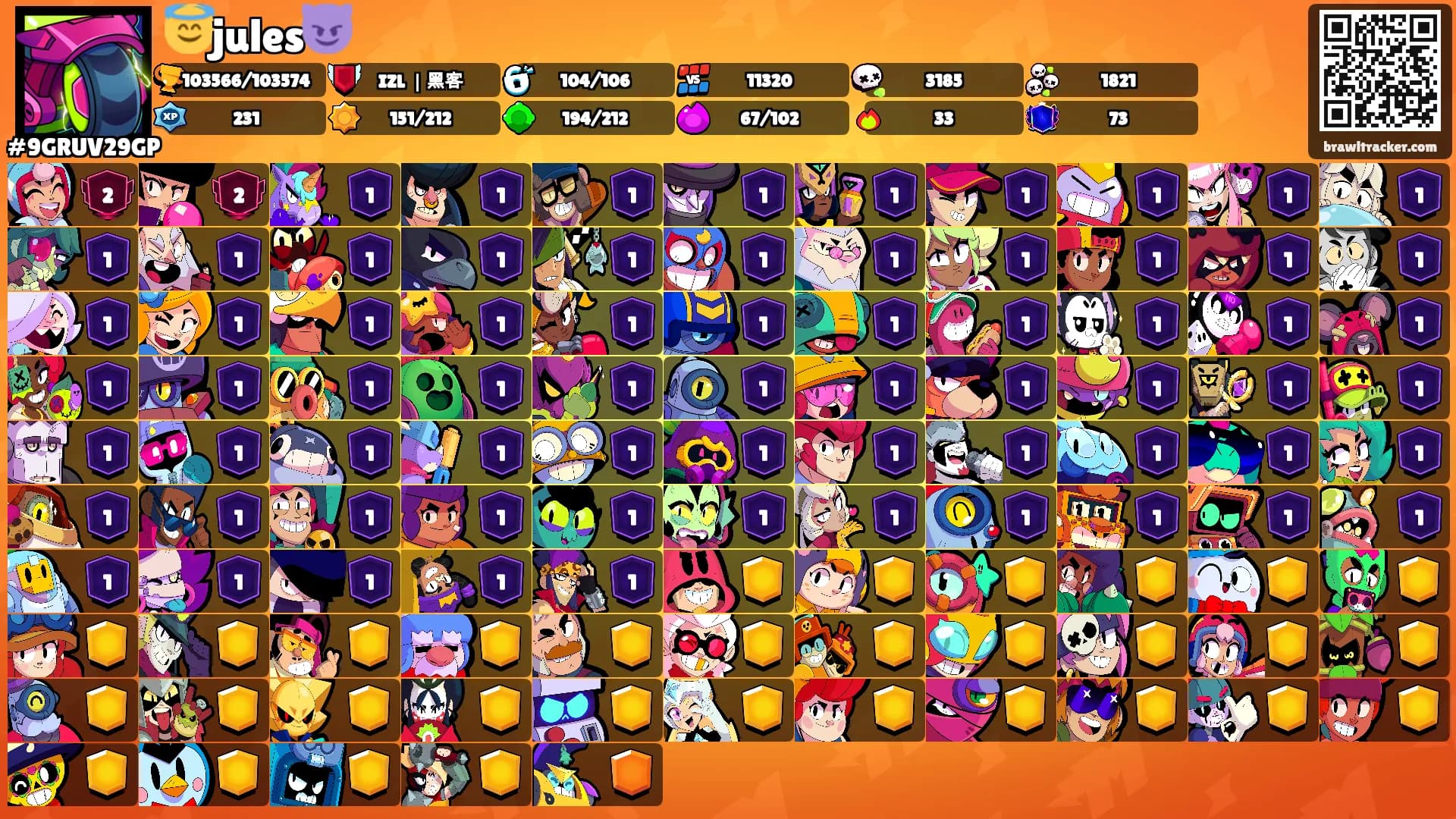 😇jules😈's Ranks