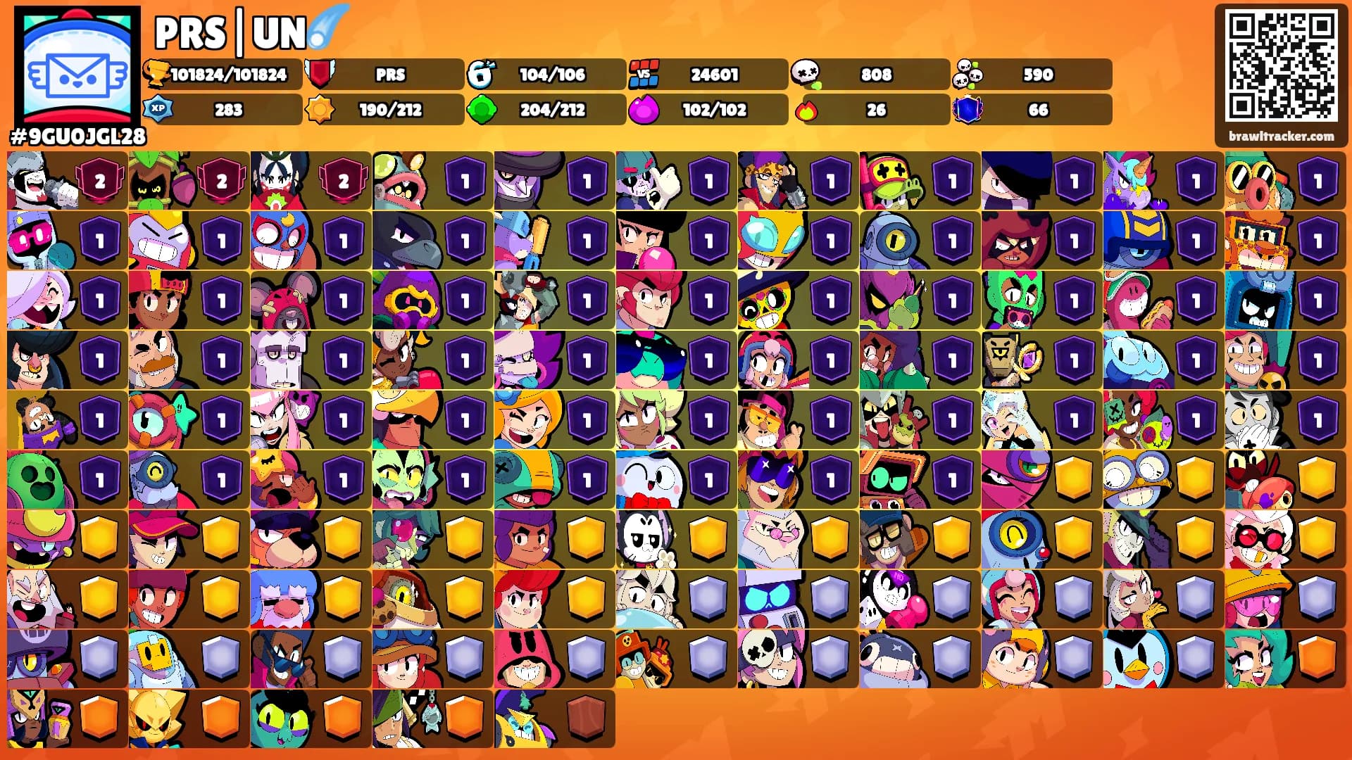 PRS|UN☄️'s Ranks