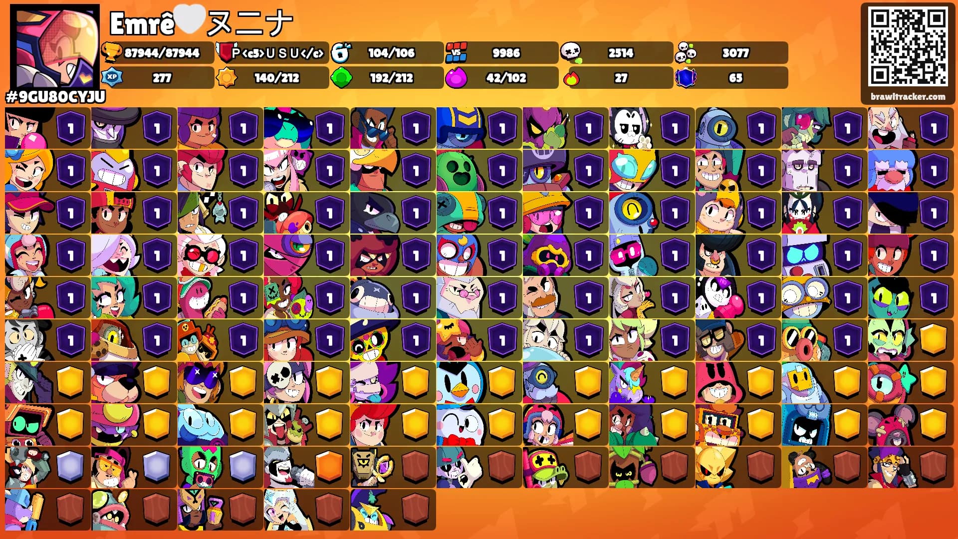 Emrê🤍ヌニナ's Ranks