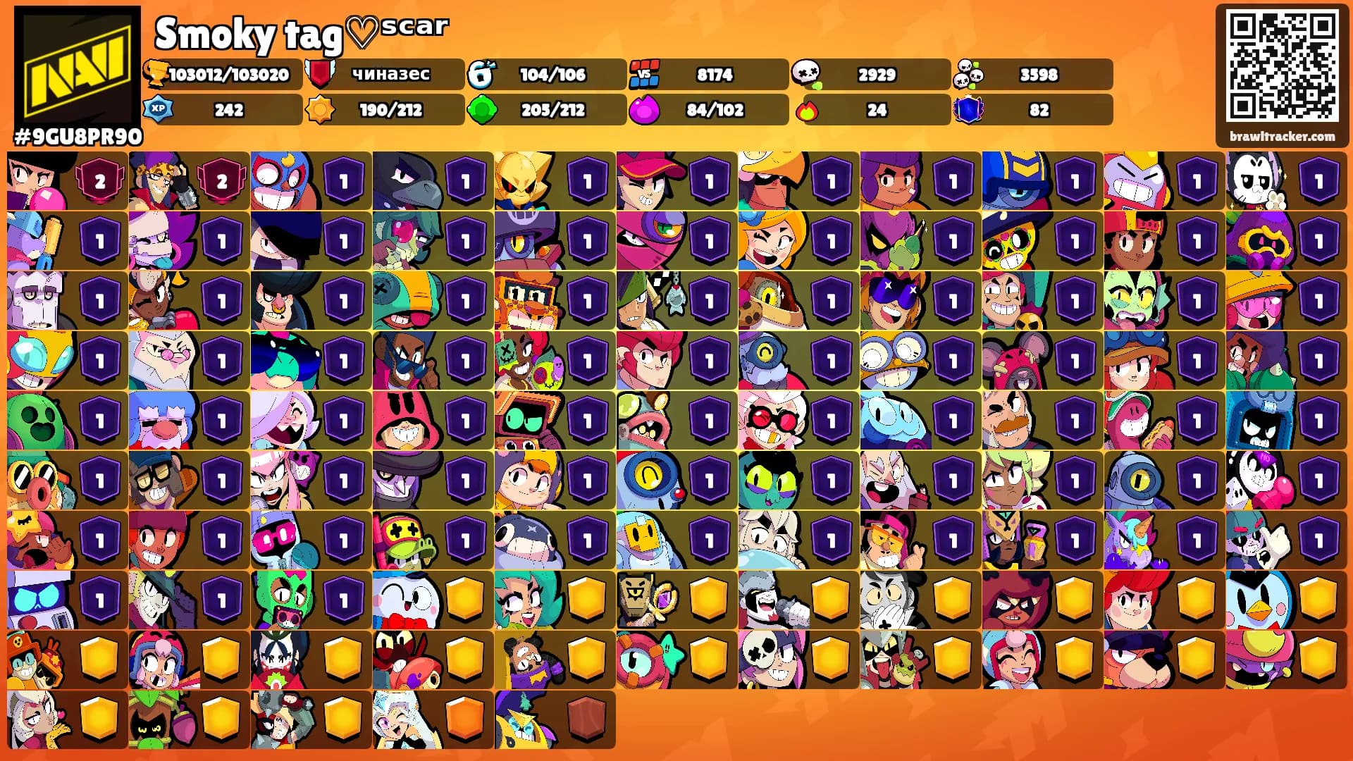 Smoky tag♡ˢᶜᵃʳ's Ranks