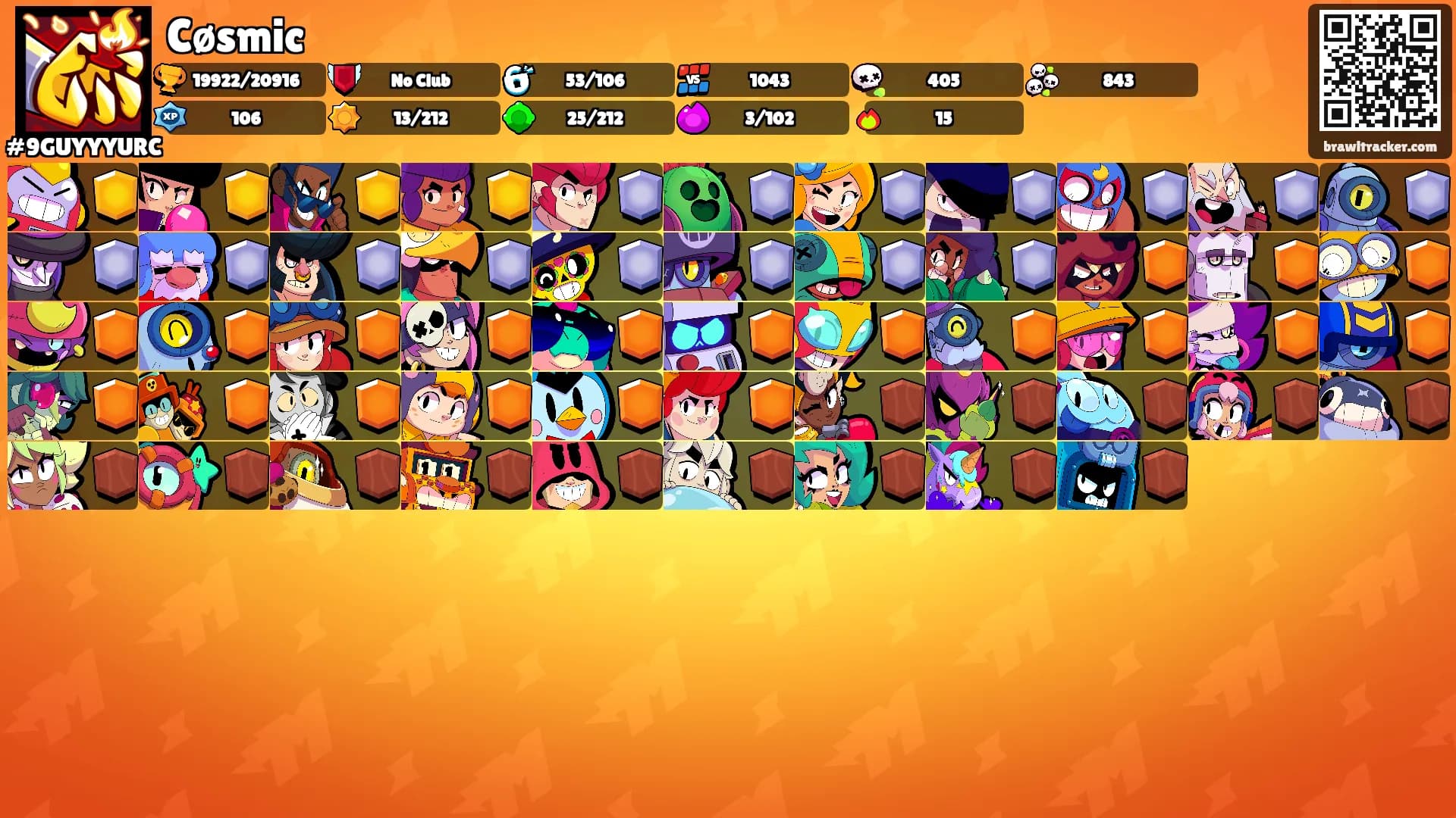 Cøsmic's Ranks