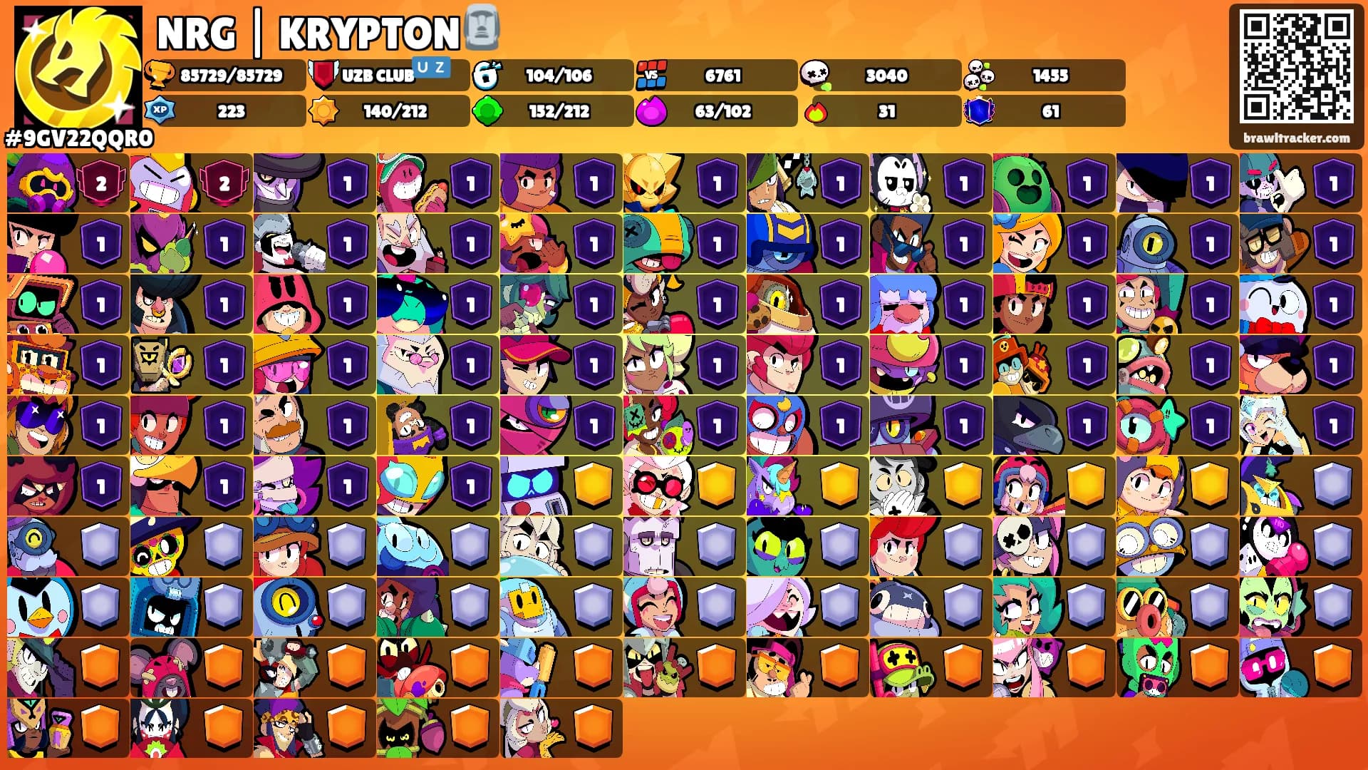 NRG | KRYPTON🗿's Ranks