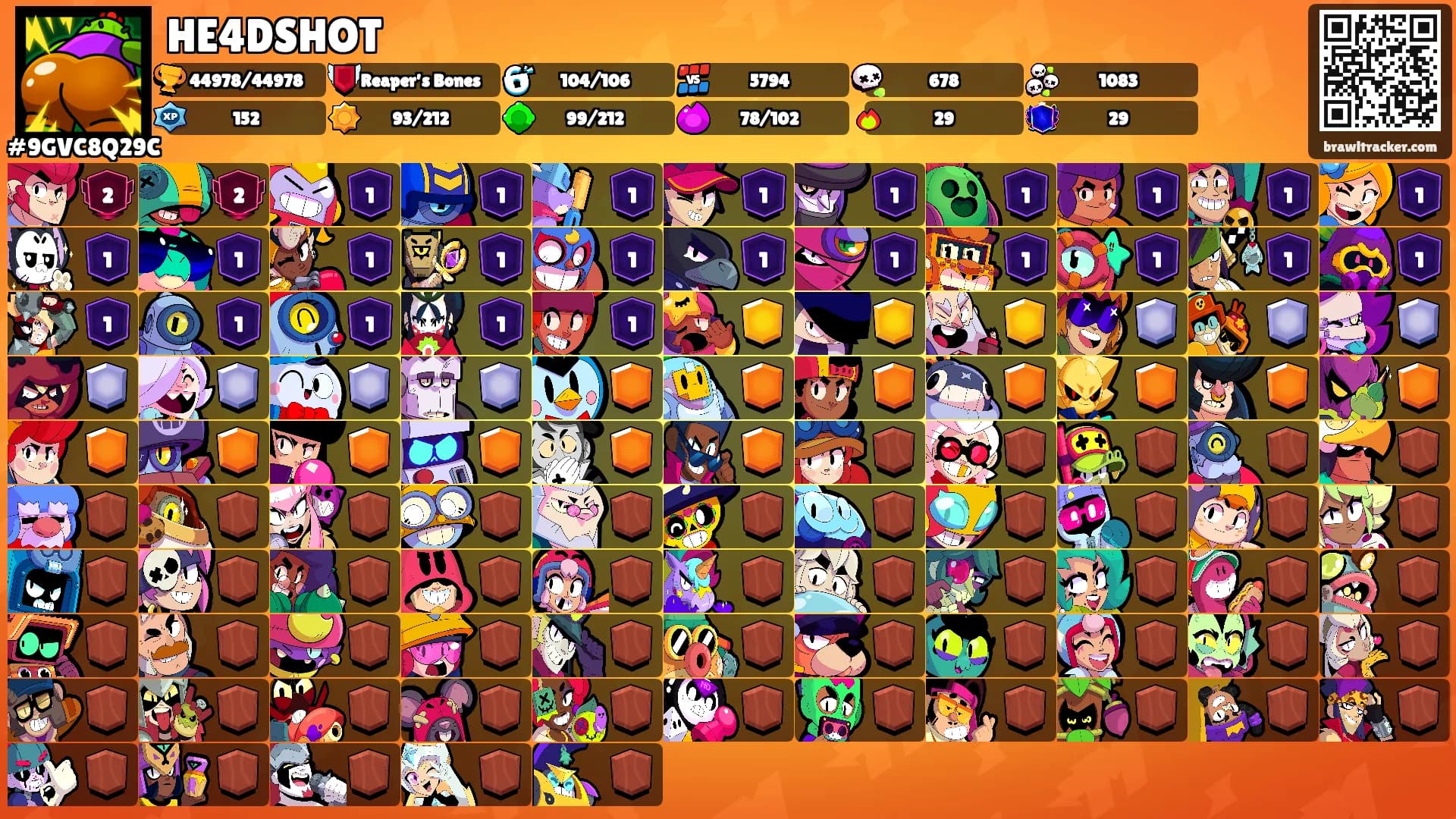 HE4DSHOT's Ranks