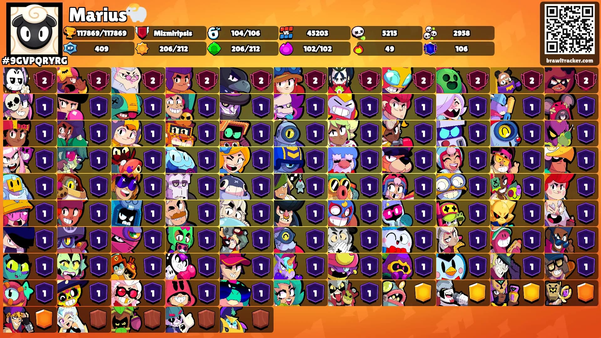 Marius🐑's Ranks