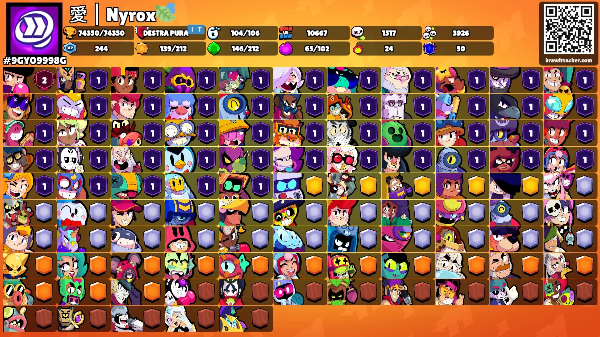 愛 | Nyrox🍃's Ranks