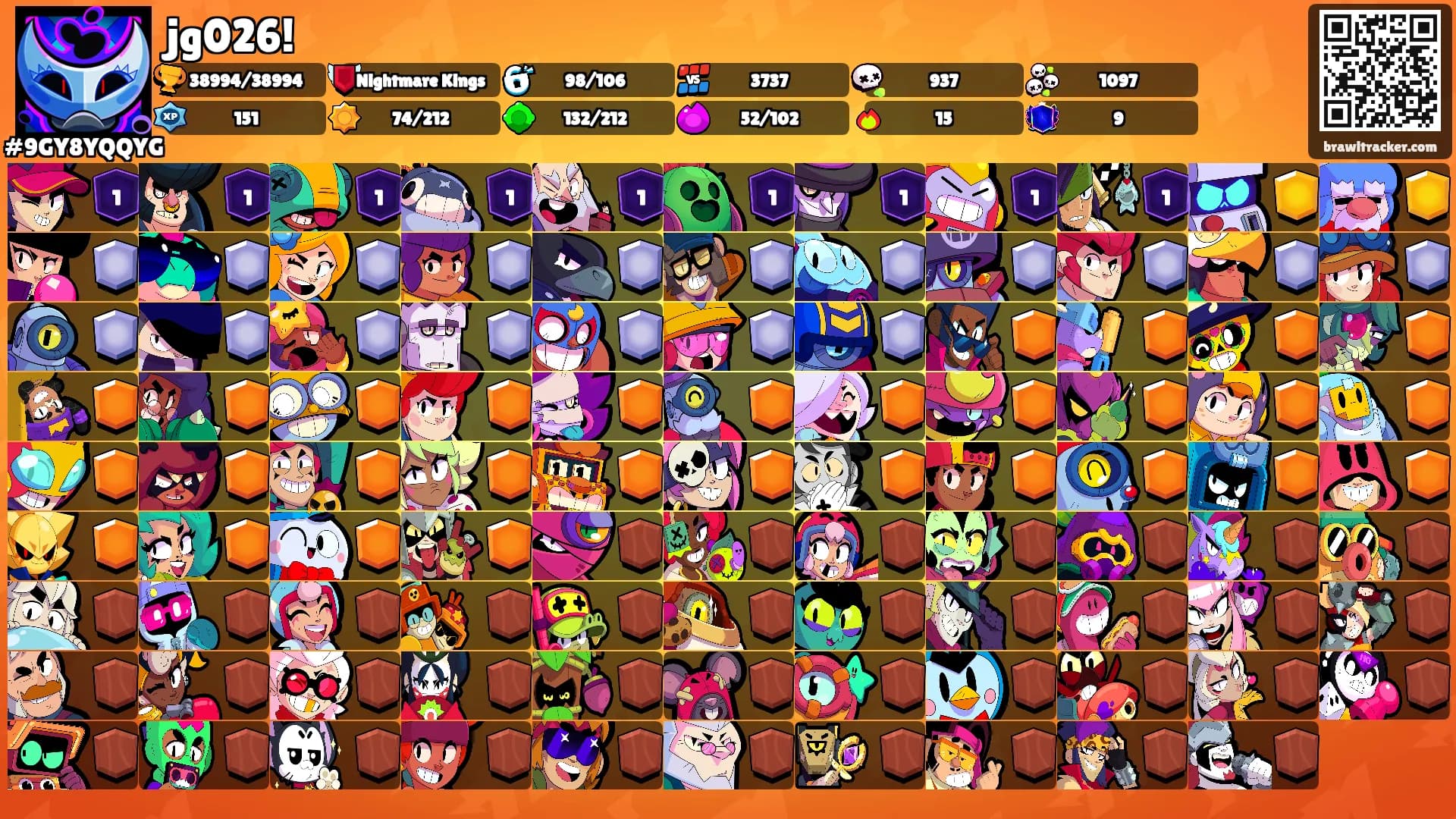 jg026!'s Ranks