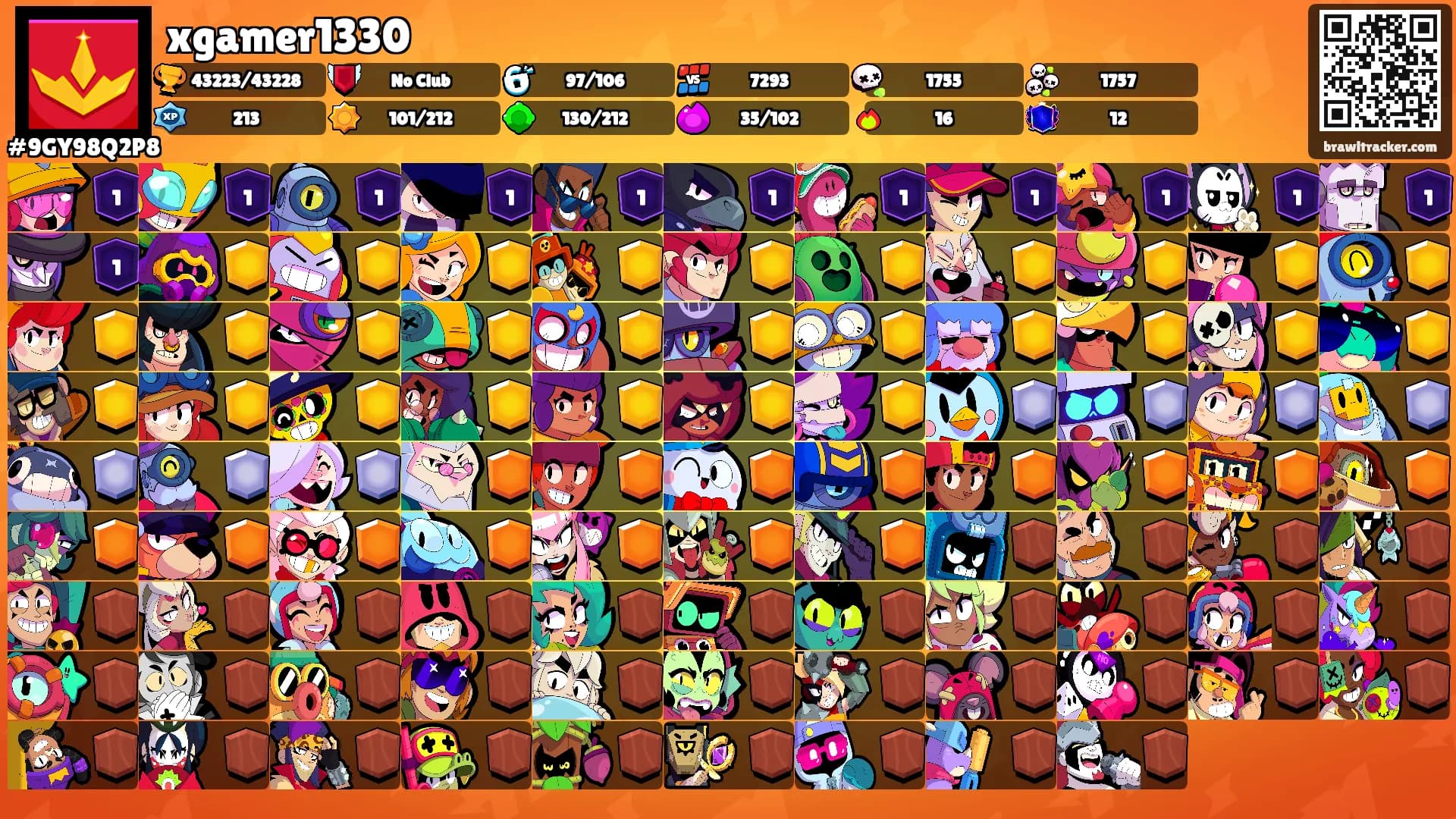 xgamer1330's Ranks