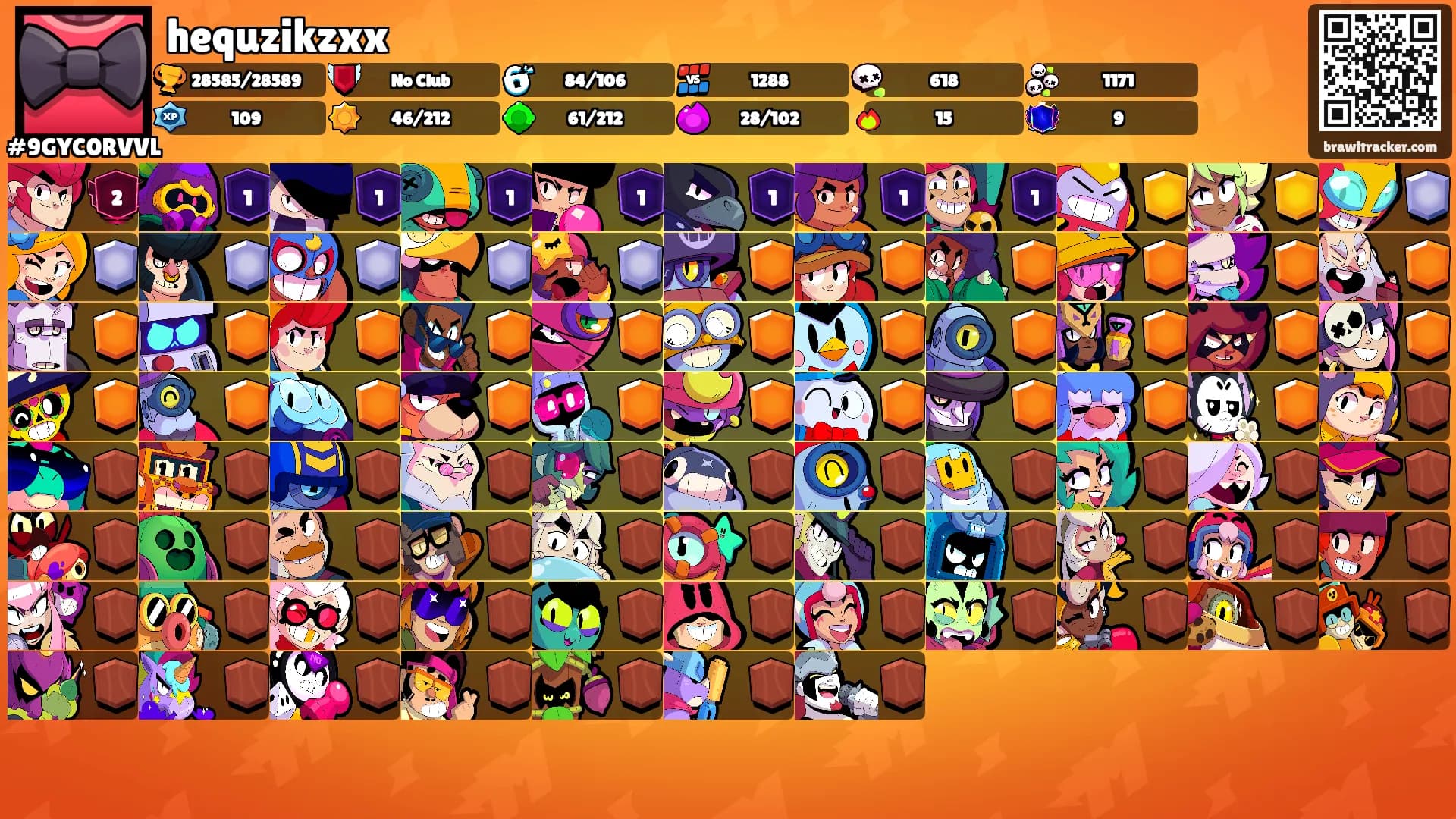 hequzikzxx's Ranks
