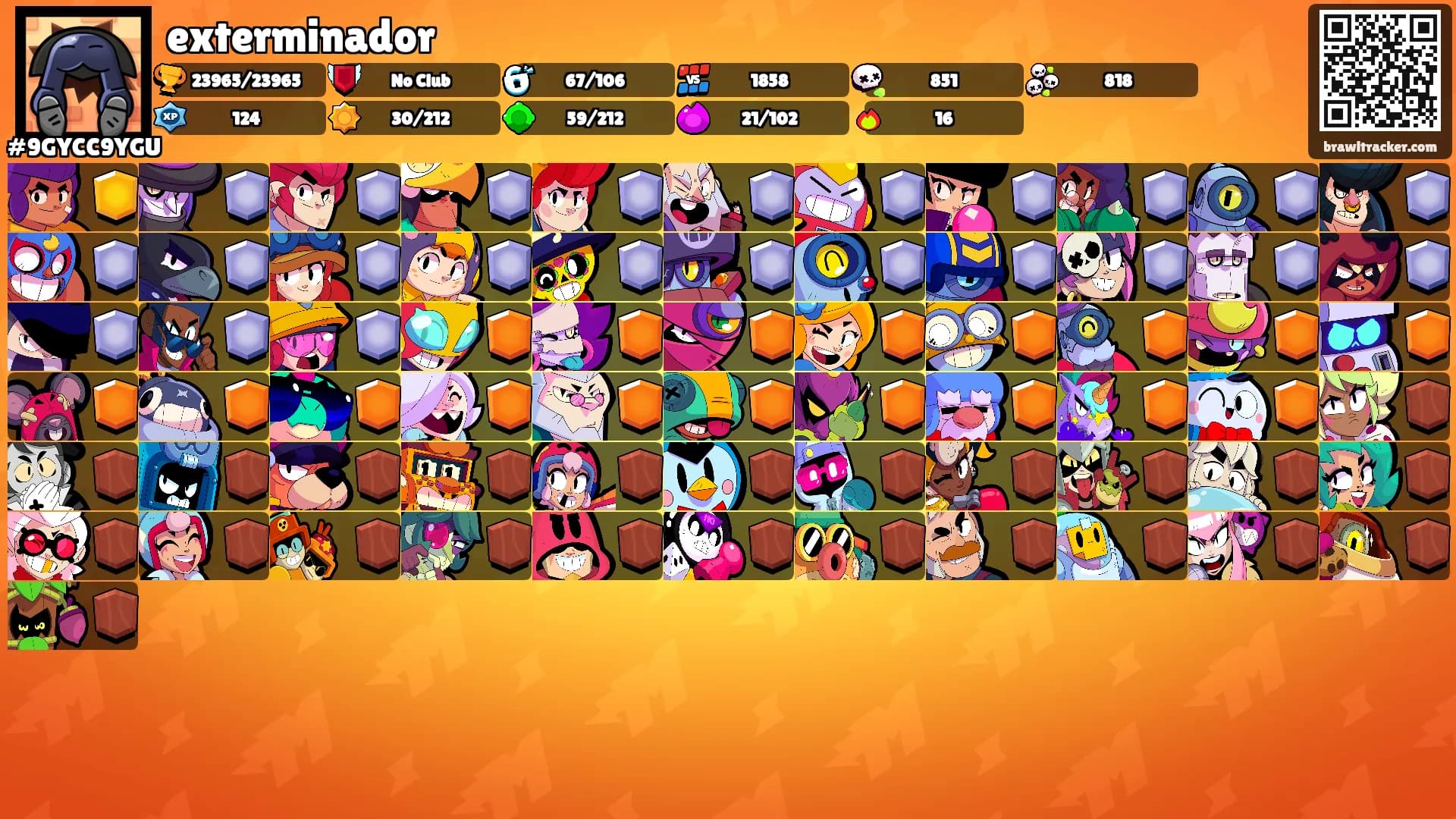 exterminador's Ranks