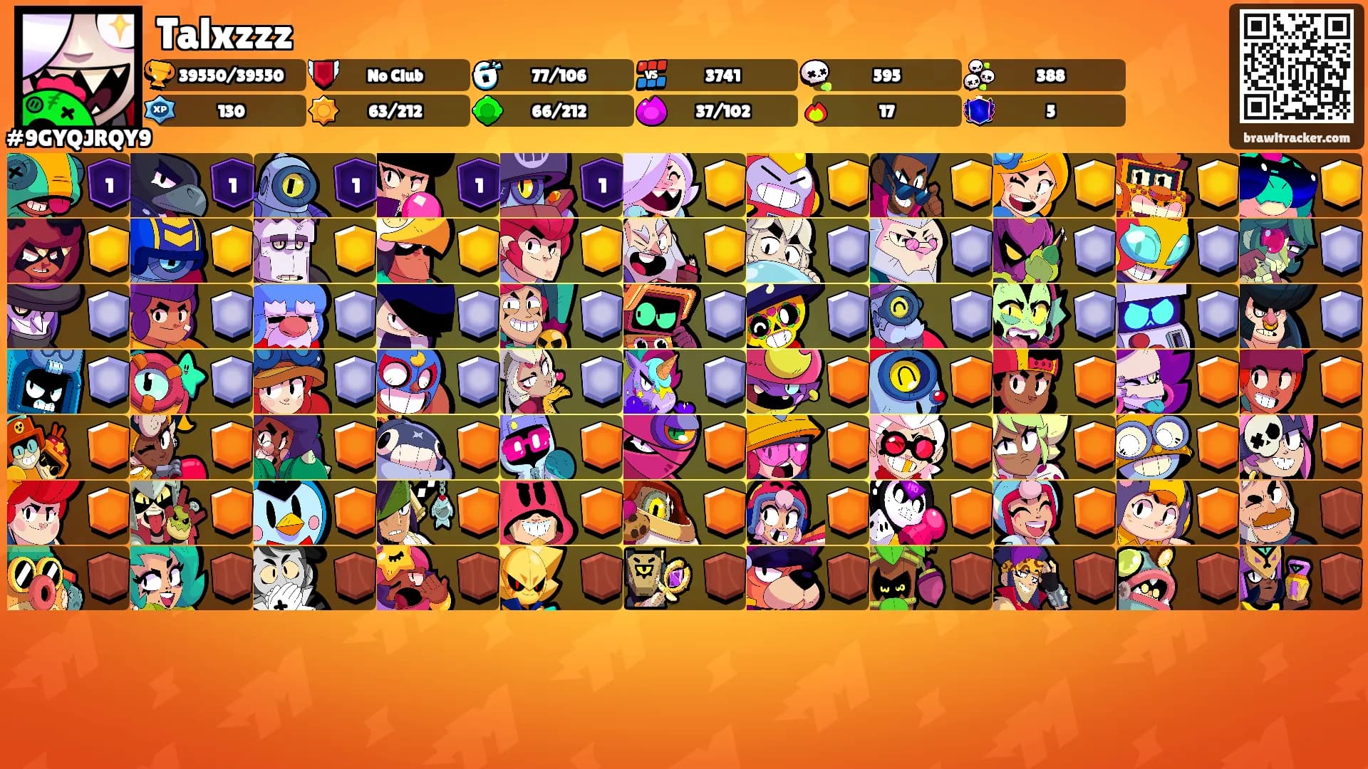 Talxzzz's Ranks