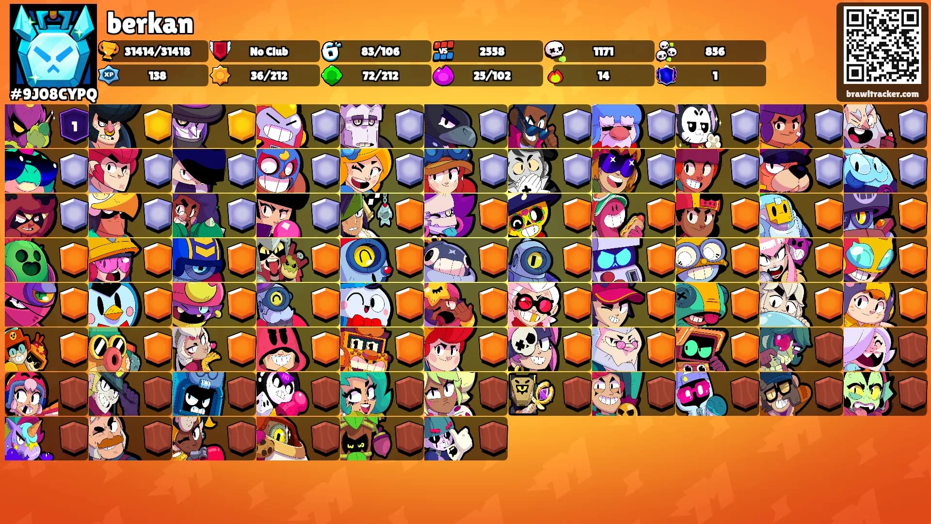 berkan's Ranks