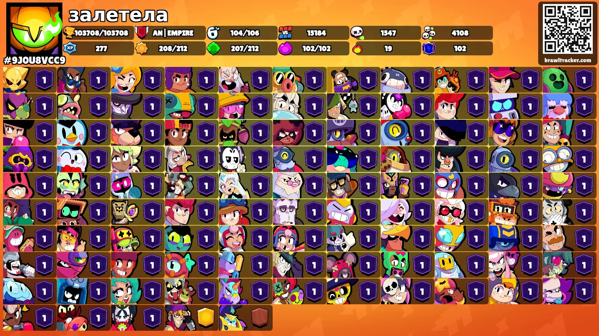 залетела's Ranks
