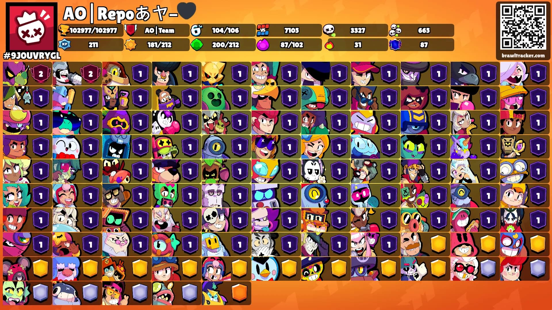 AO|Repoあヤ-🖤's Ranks