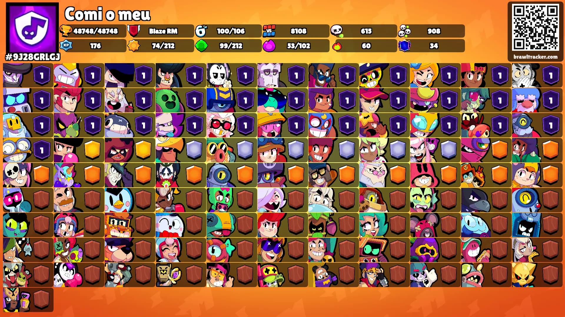 Comi o meu's Ranks