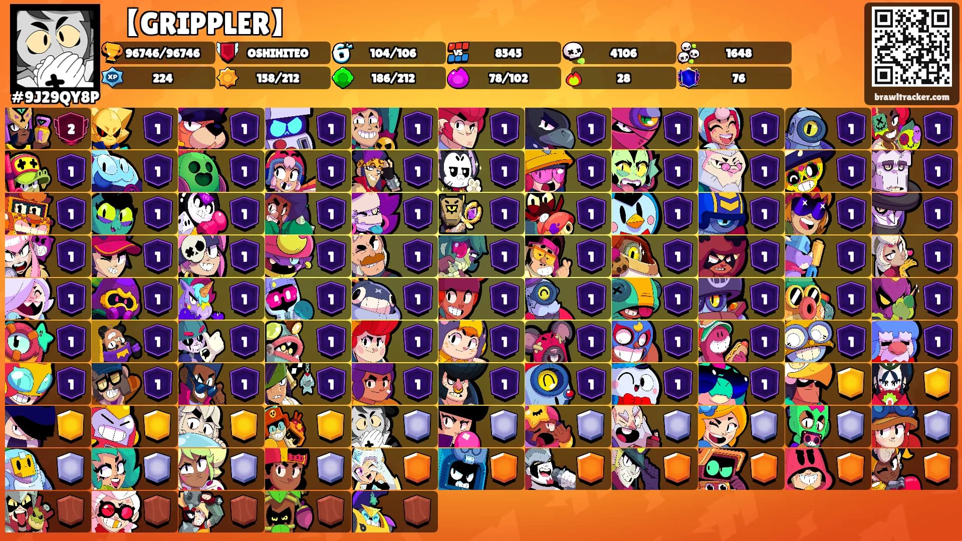 【GRIPPLER】's Ranks