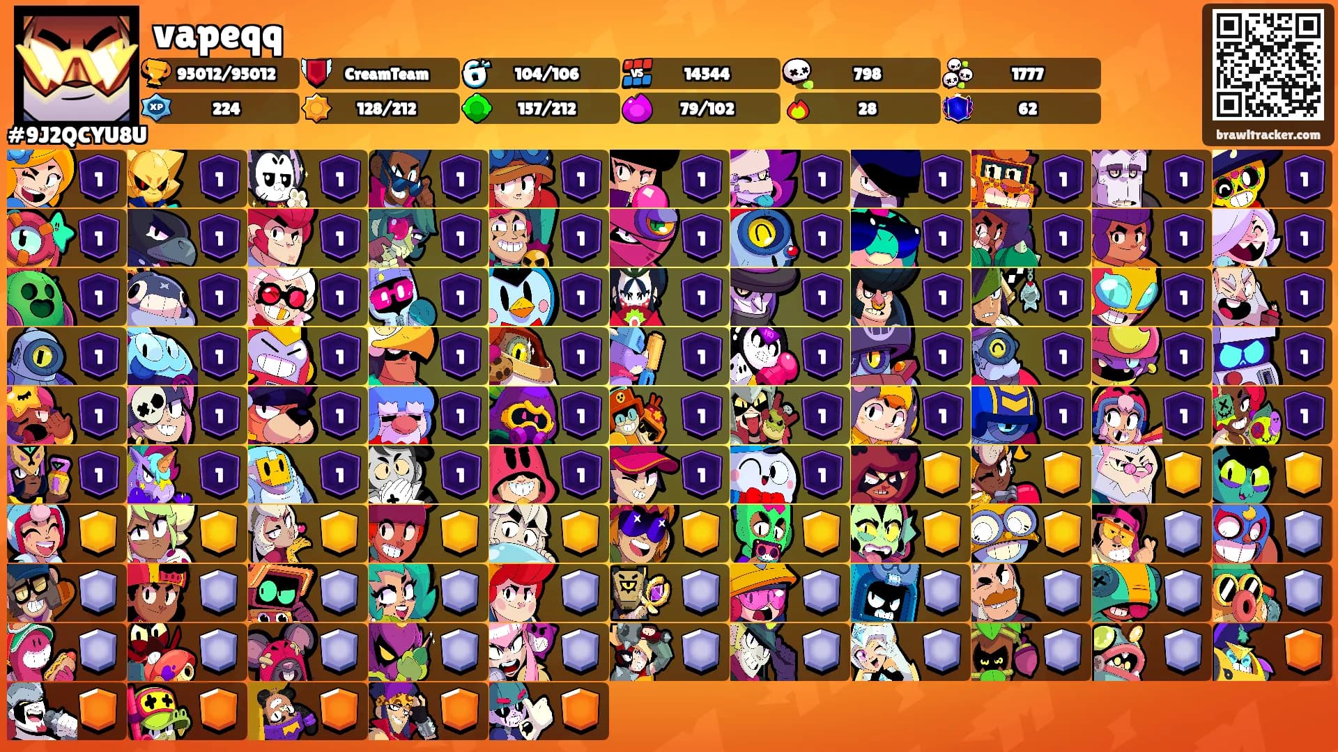 vapeqq's Ranks