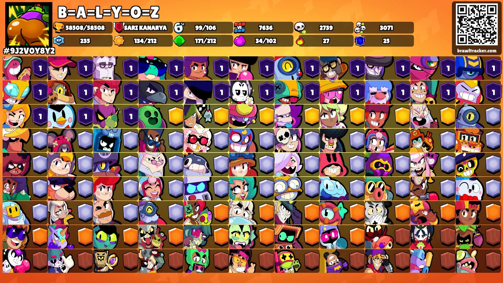B=A=L=Y=O=Z's Ranks