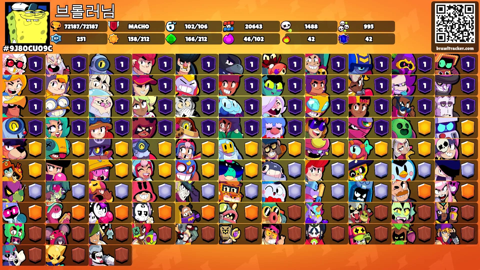 브롤러님's Ranks