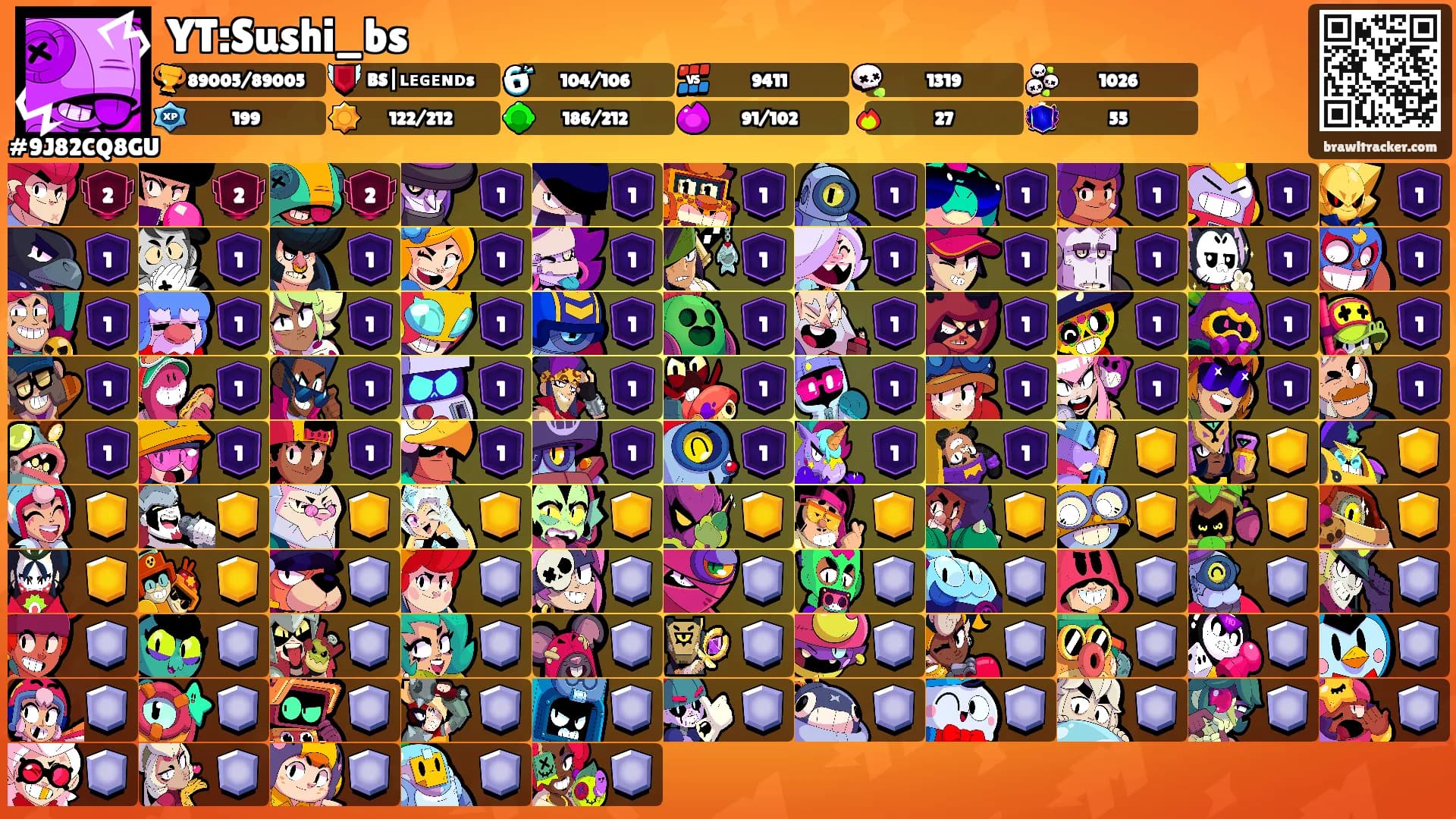 YT:Sushi_bs's Ranks