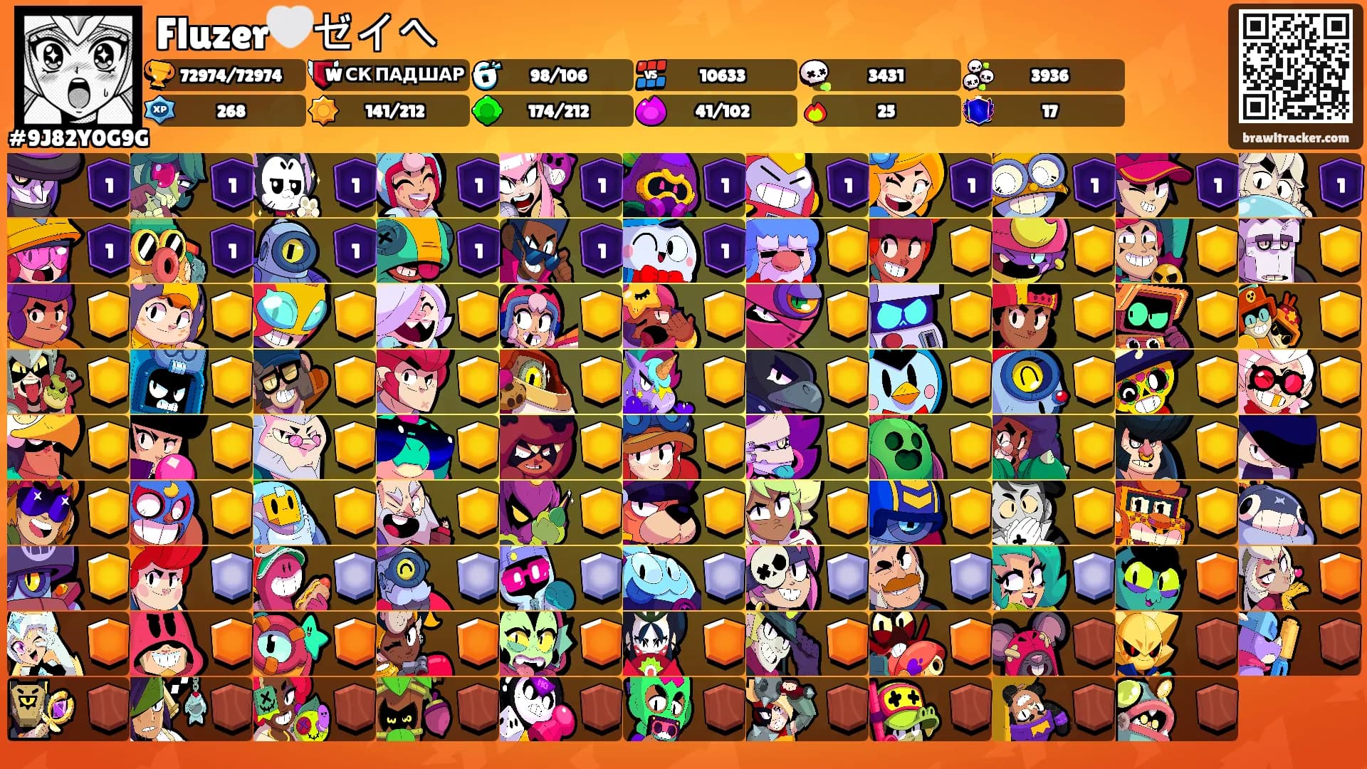 Fluzer🤍ゼイへ's Ranks