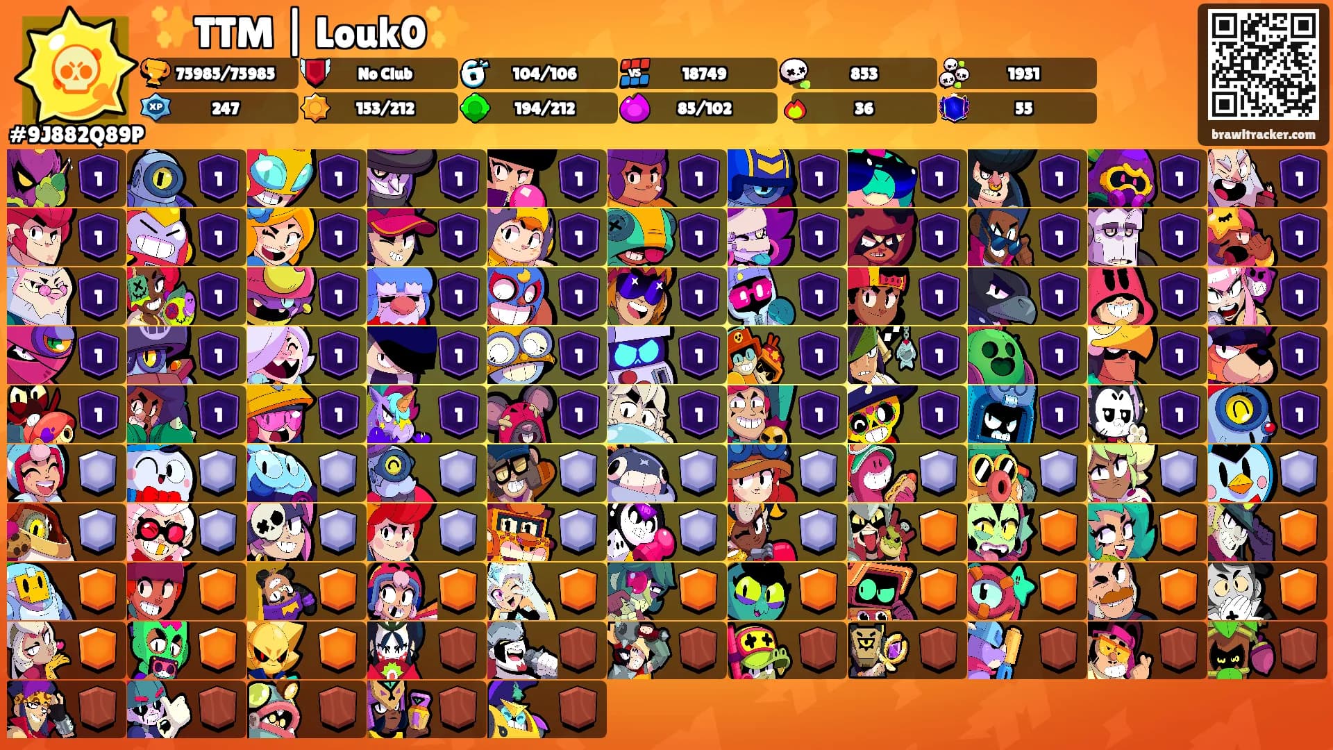 ✨TTM | Louk0✨'s Ranks