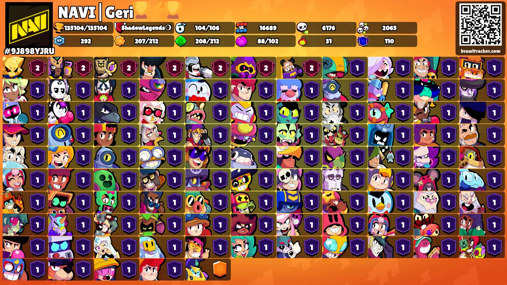NAVI|Geri🏆⚡🏆's Ranks