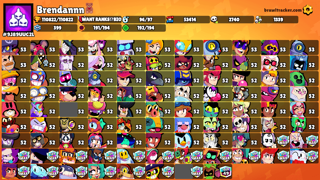 Brendannn🧸's Ranks