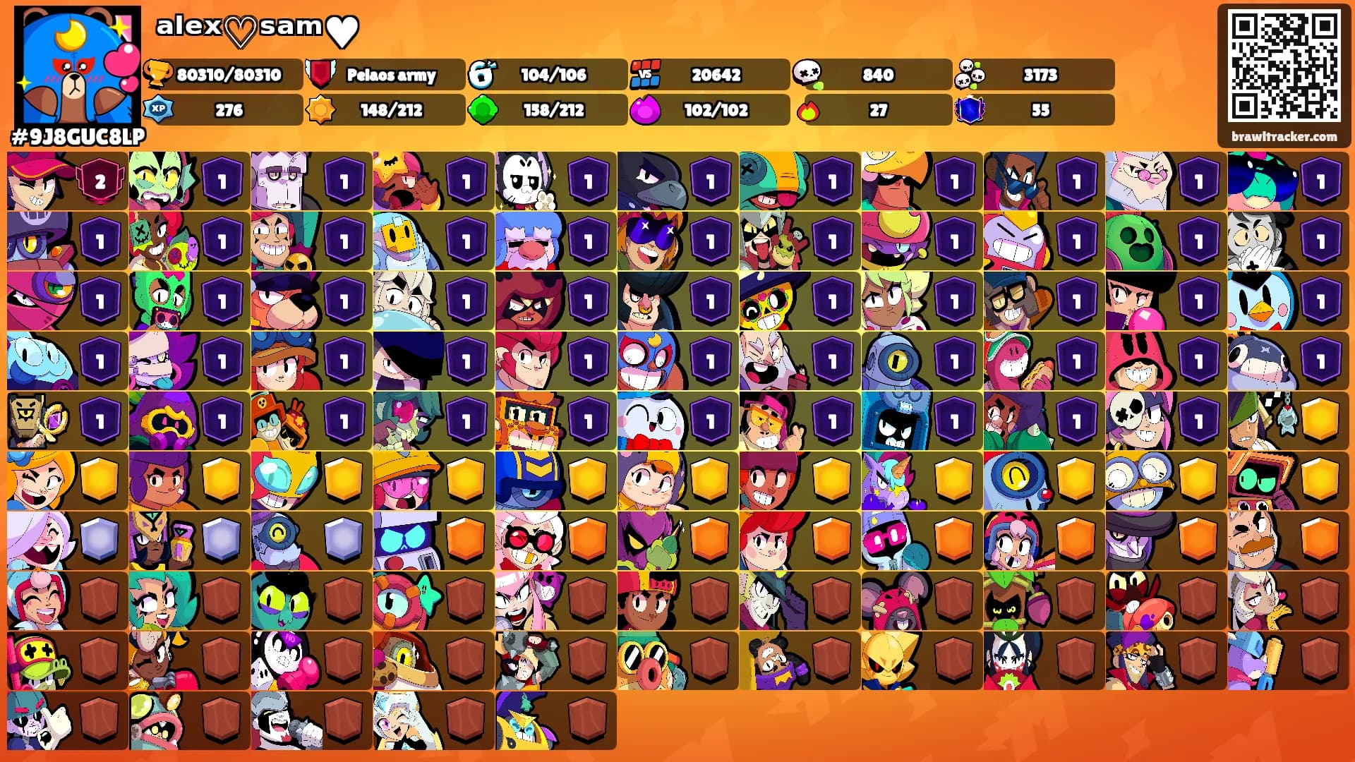 ᵃˡᵉˣ♡ˢᵃᵐ♥'s Ranks
