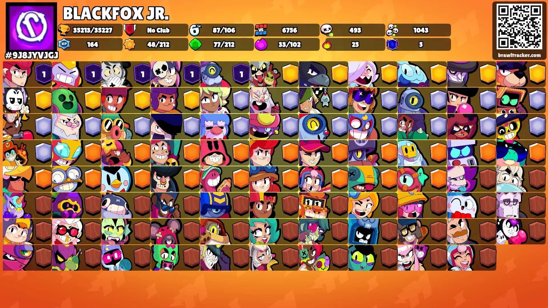 BLACKFOX JR.'s Ranks
