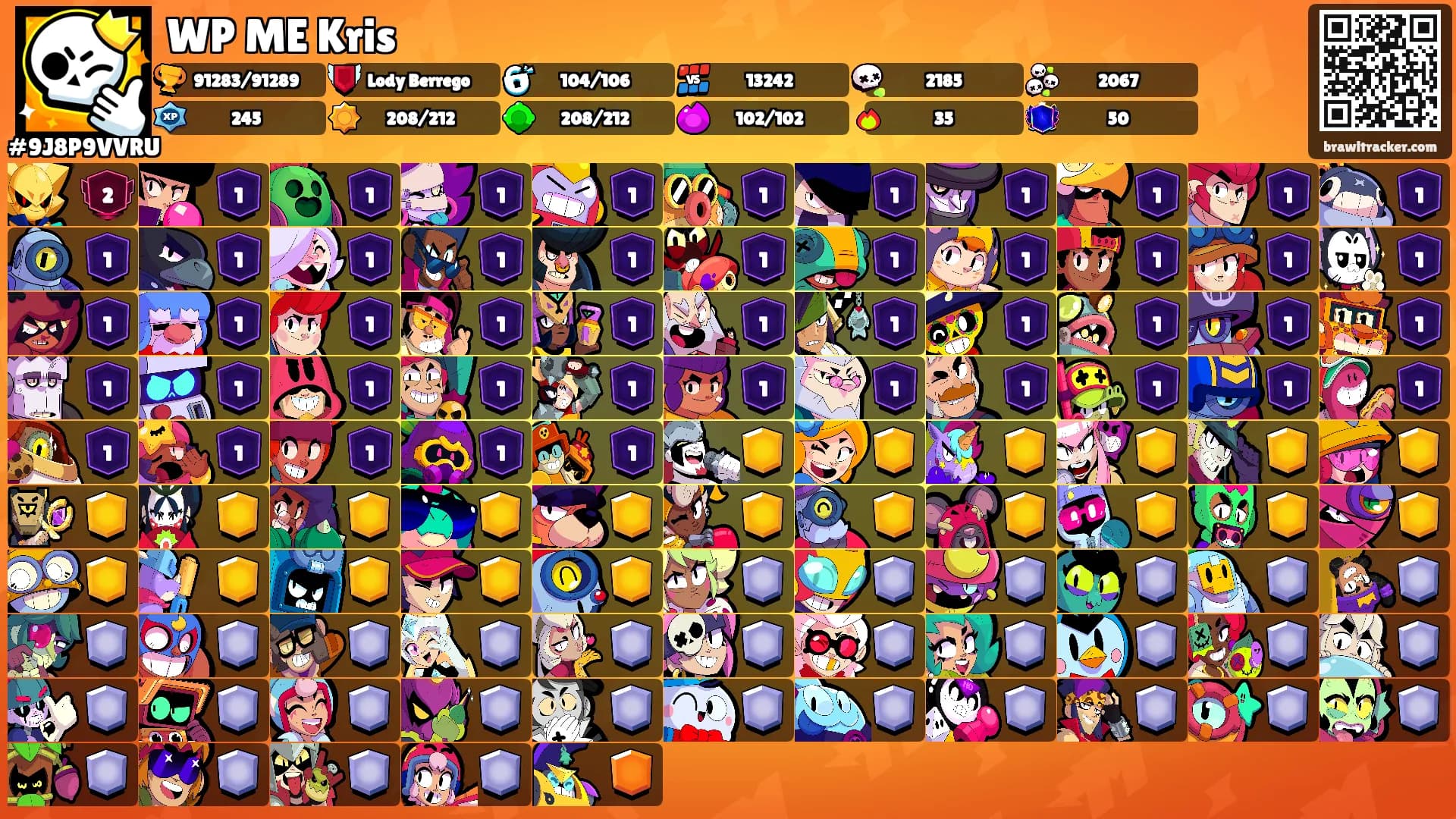 WP ME Kris's Ranks
