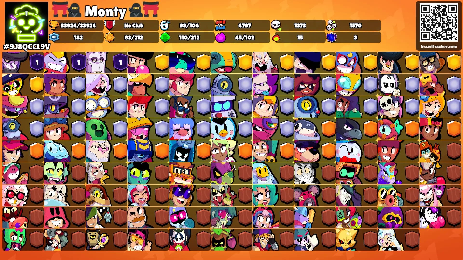 ⛩️🥷 Monty 🥷⛩️'s Ranks