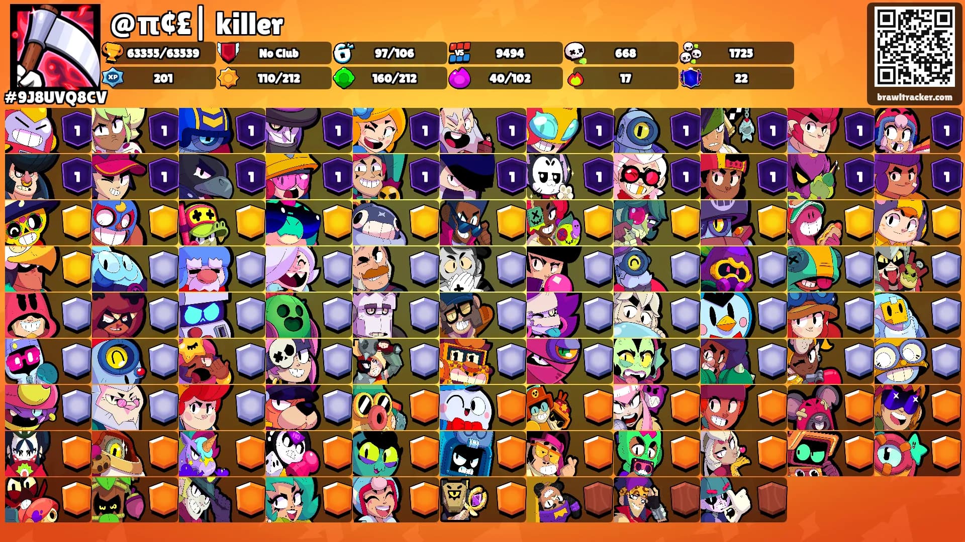 @π¢£| killer's Ranks