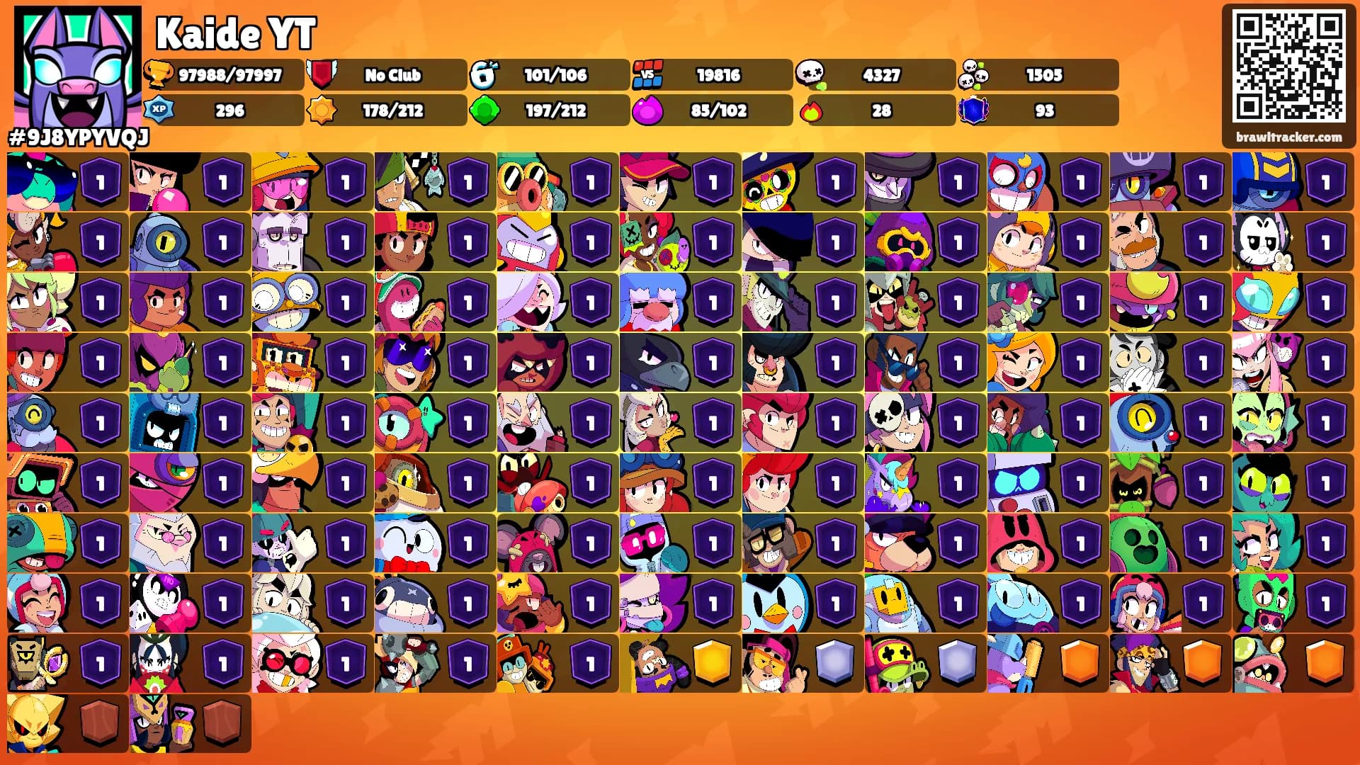Kaide YT's Ranks
