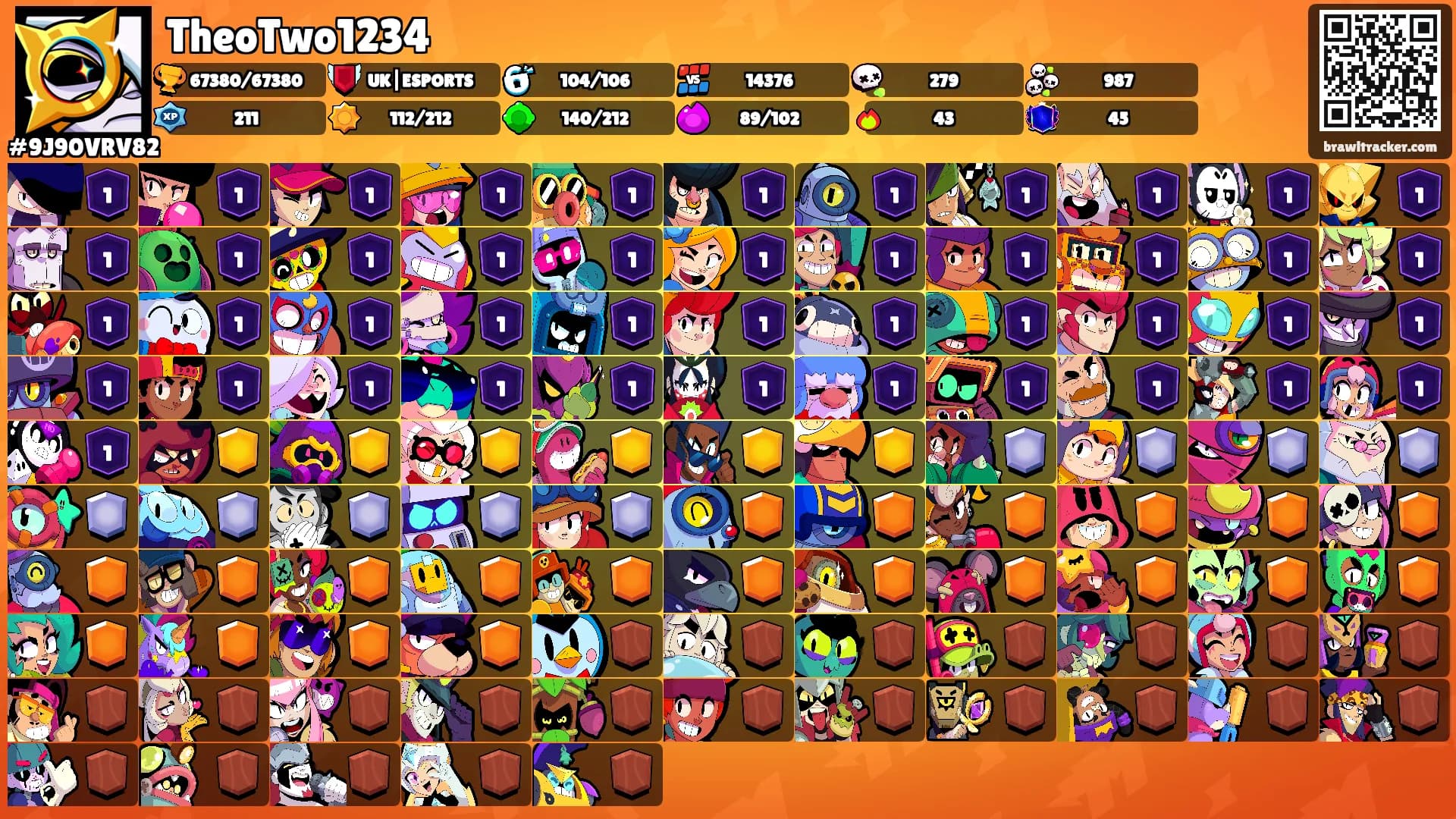 TheoTwo1234's Ranks
