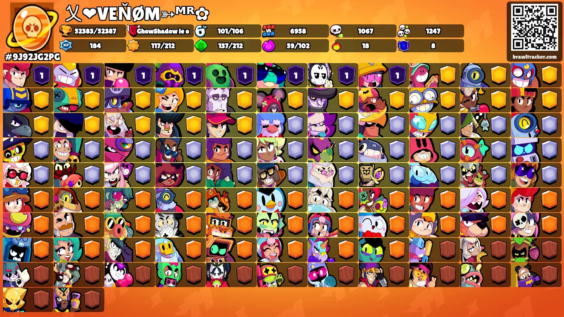 乂❤VEŇØM➳ᴹᴿ✿࿐'s Ranks