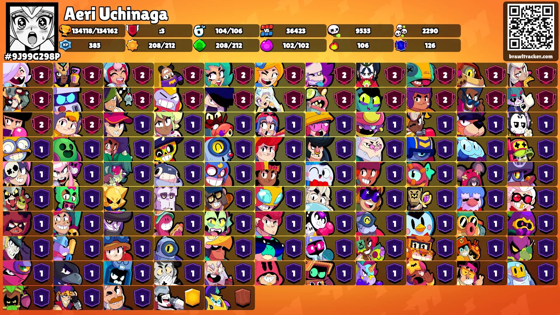 Aeri Uchinaga's Ranks