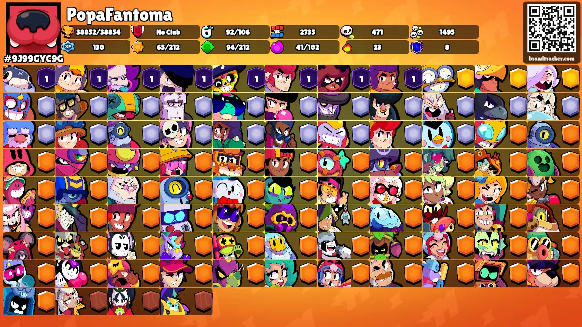 PopaFantoma's Ranks