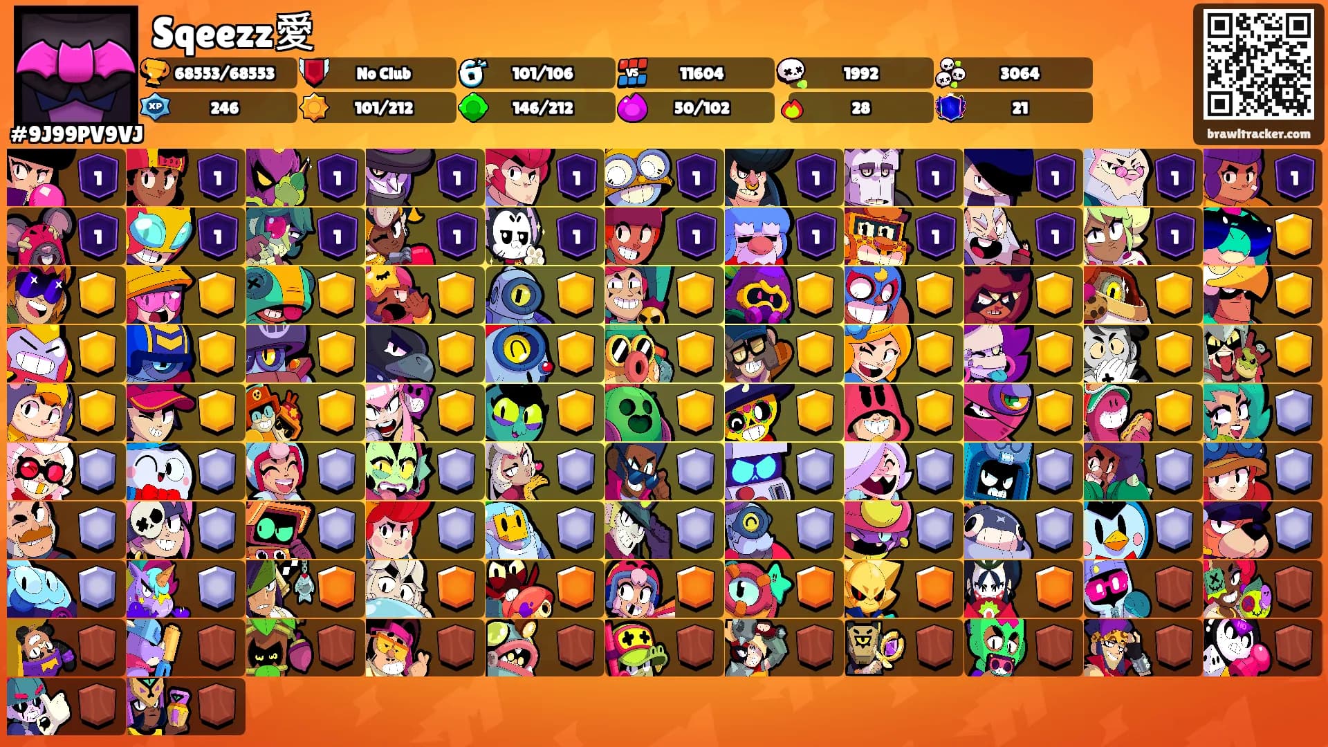 Sqeezz愛's Ranks