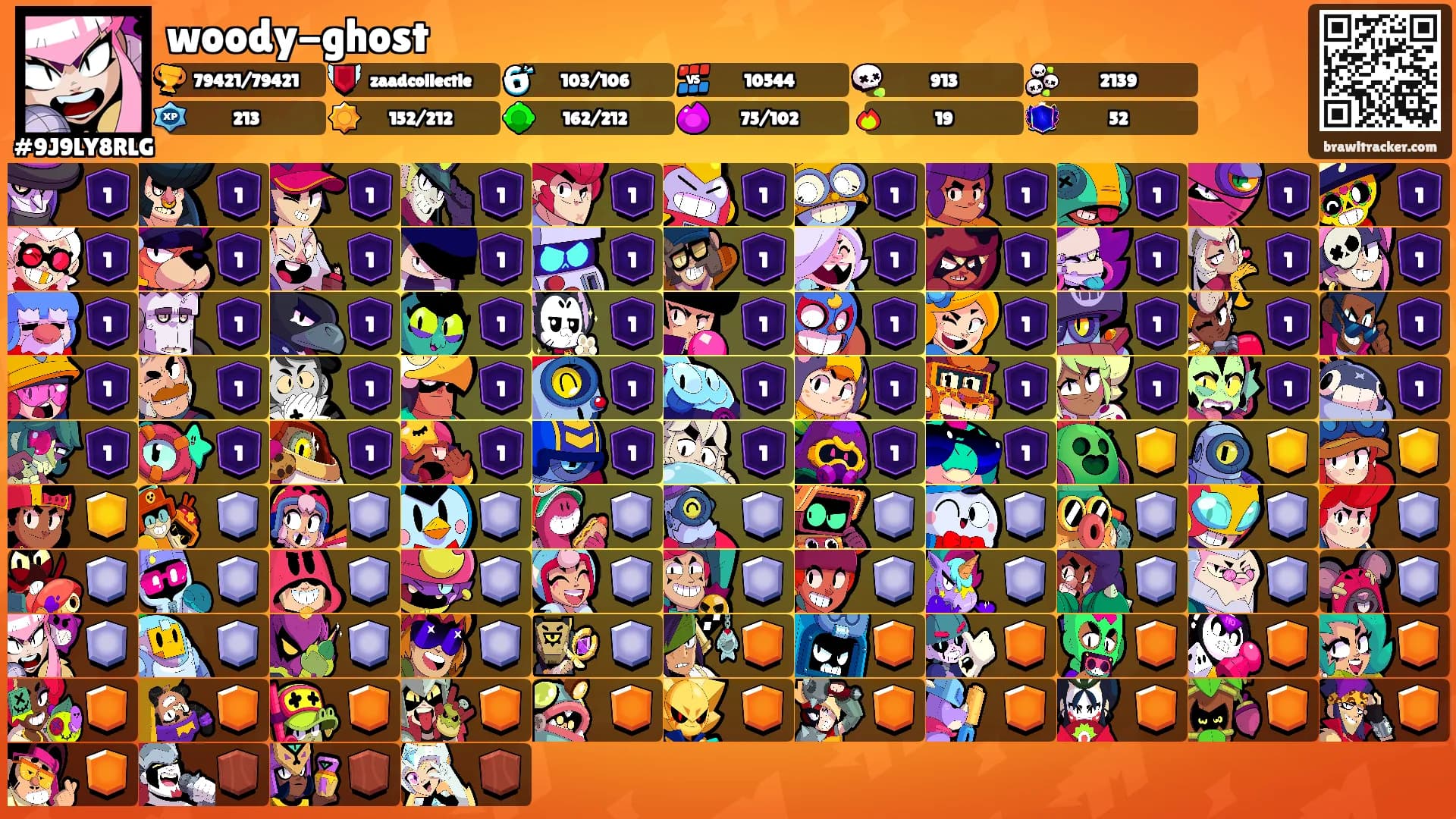 woody-ghost's Ranks