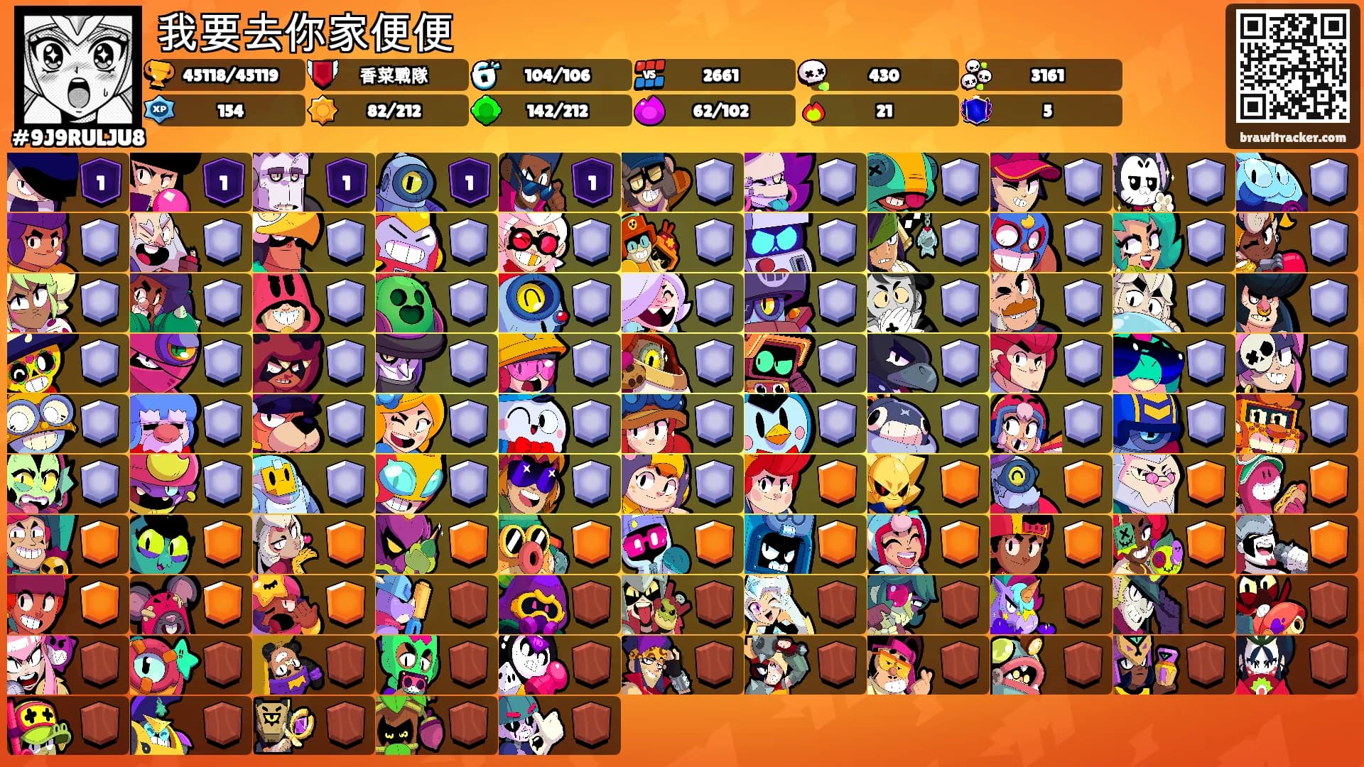 我要去你家便便's Ranks
