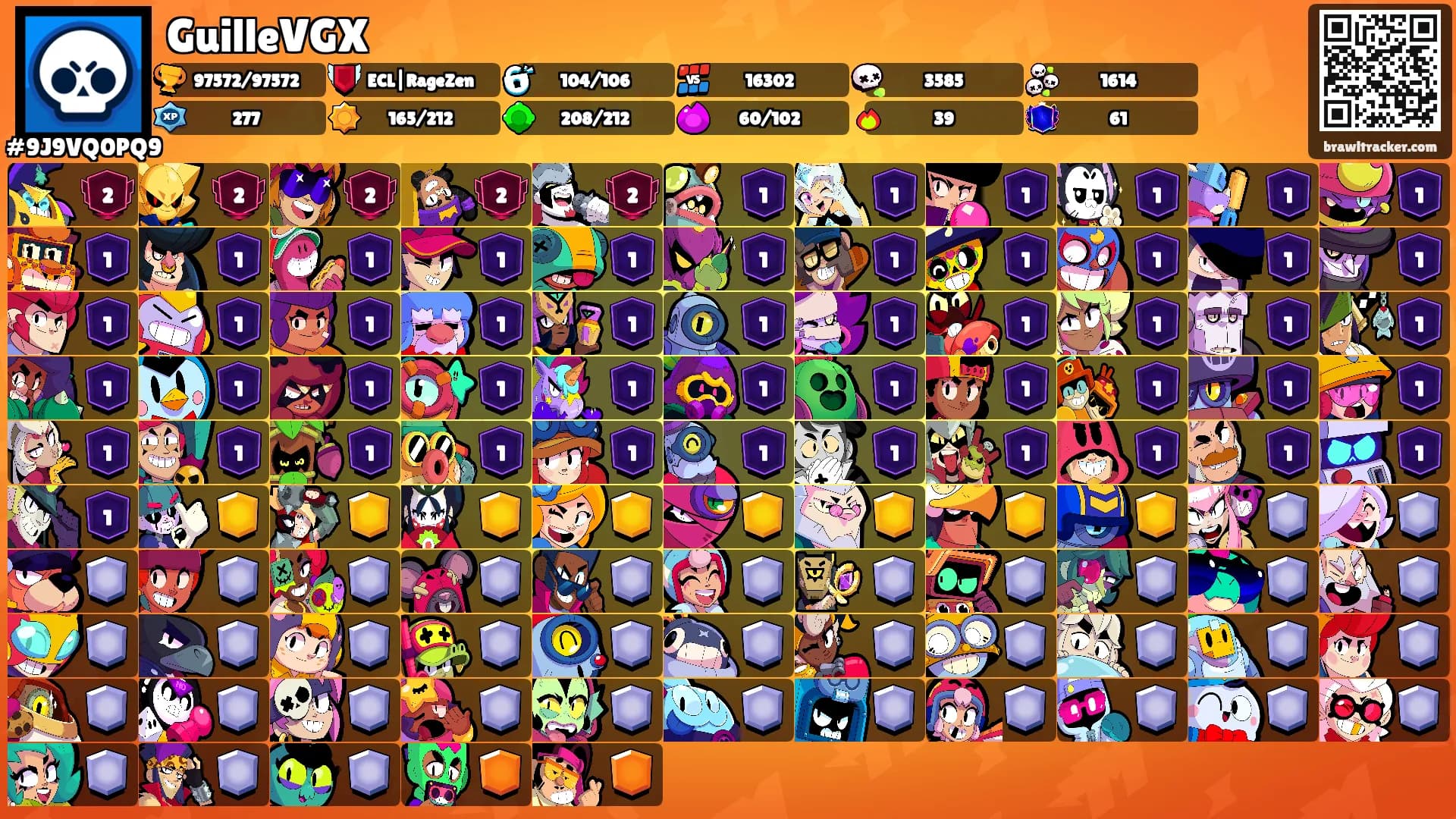 GuilleVGX's Ranks