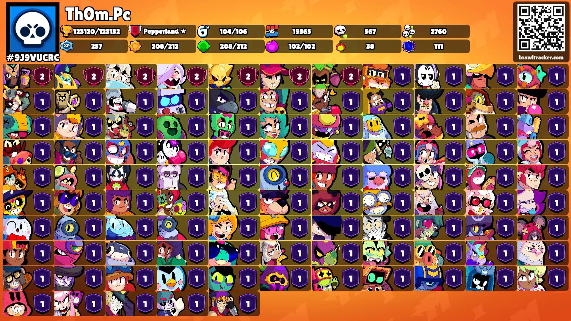 Th0m.Pc's Ranks