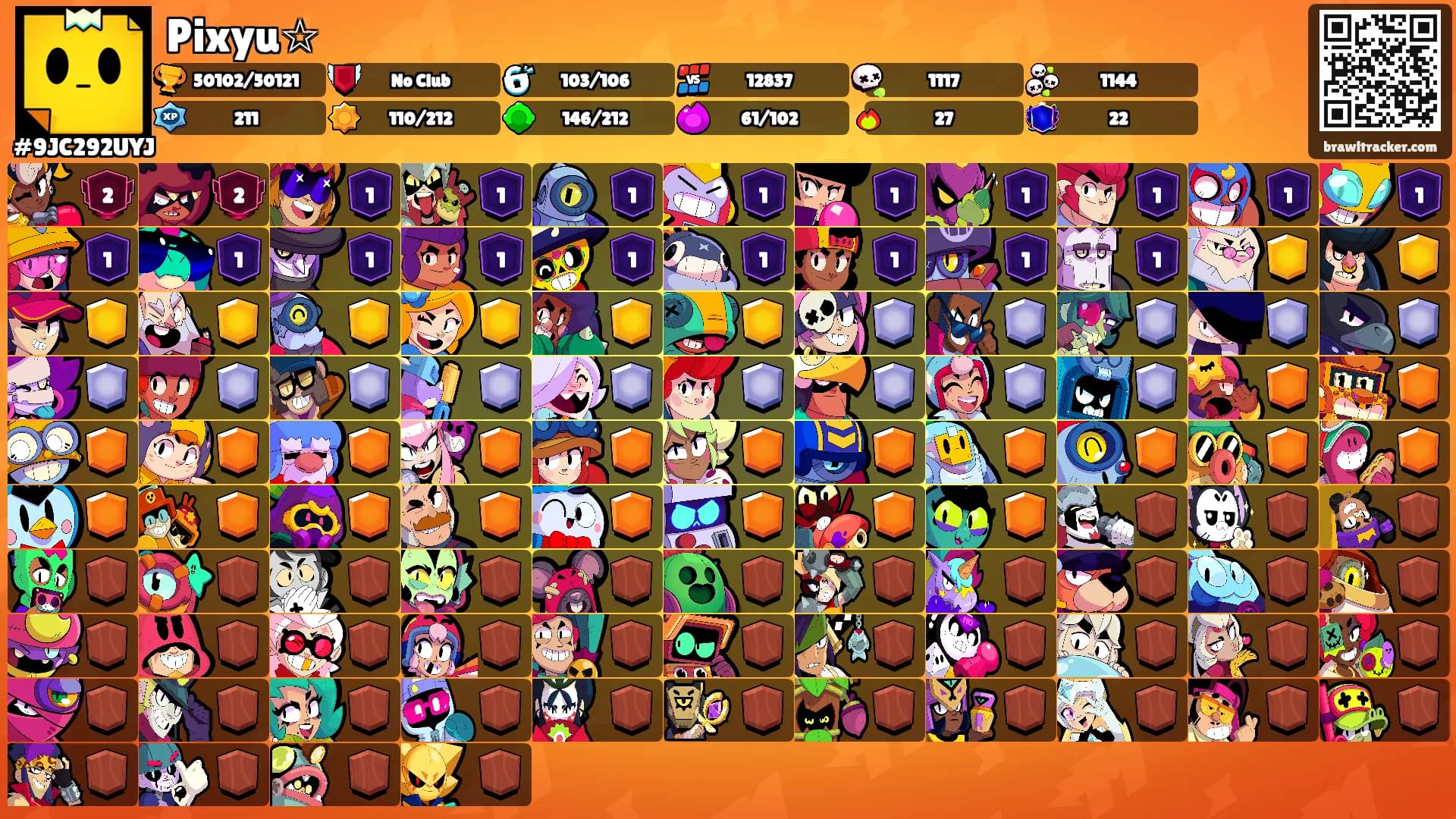 Pixyu☆'s Ranks