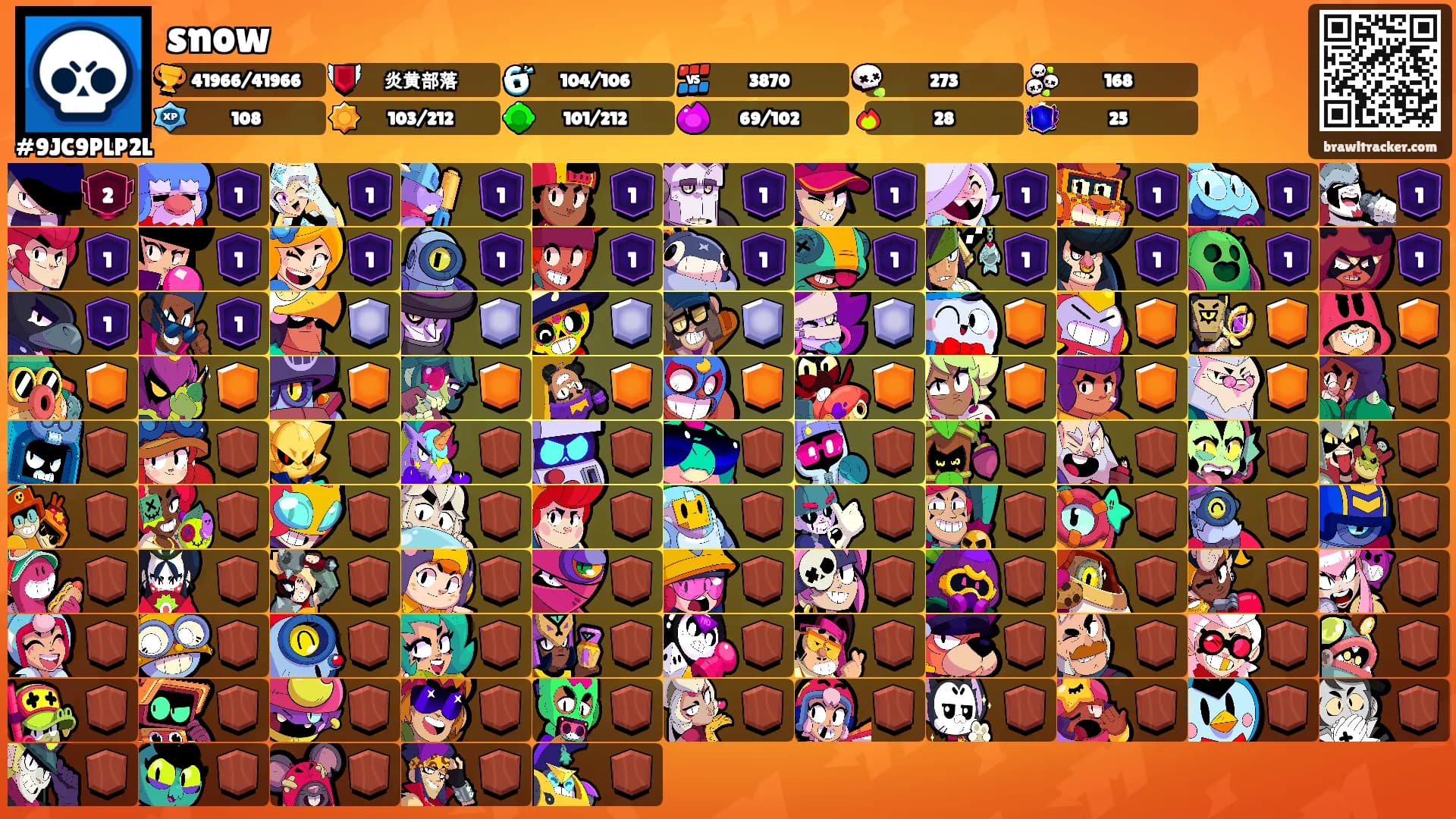 snow's Ranks