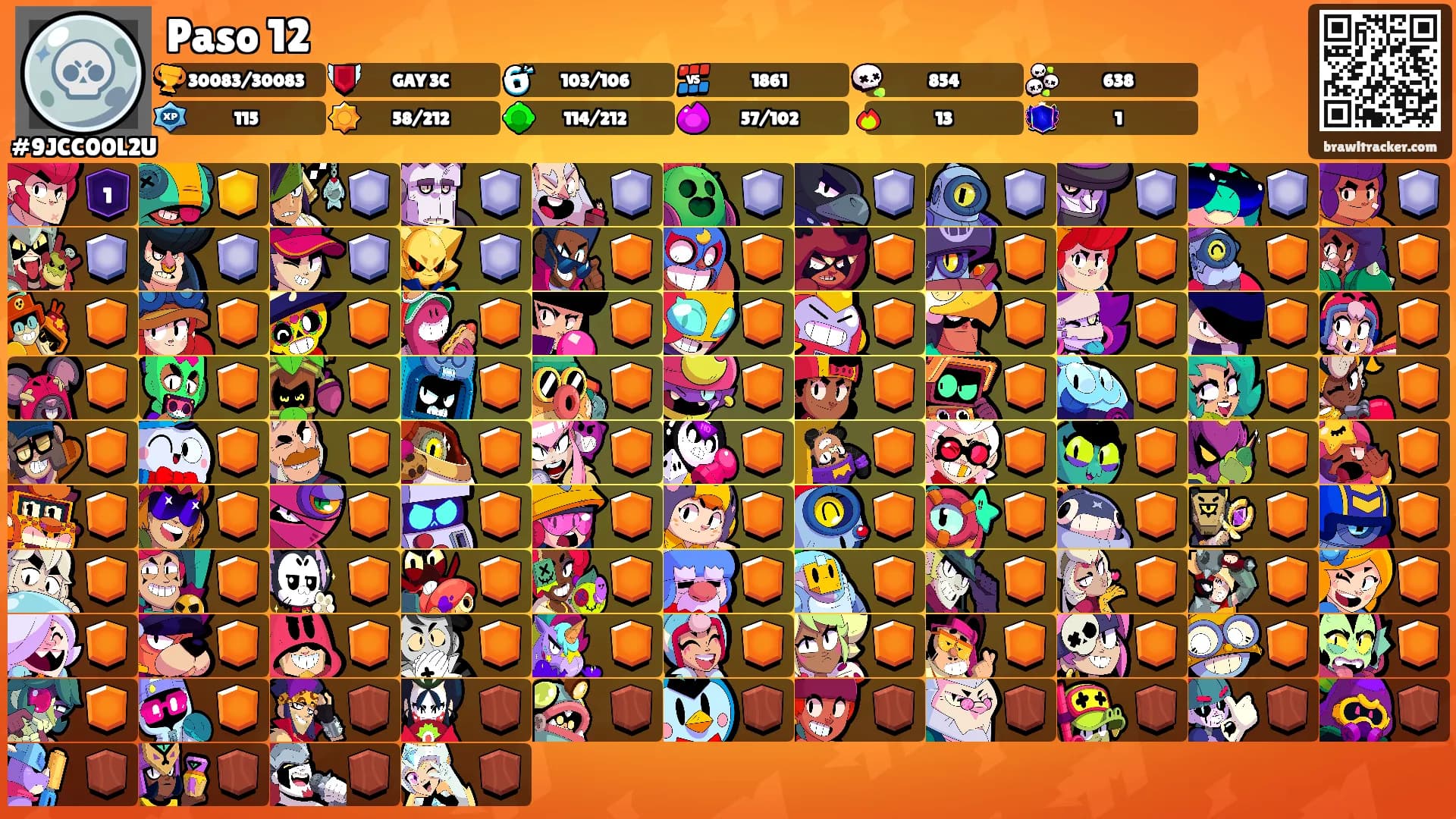 Paso 12's Ranks