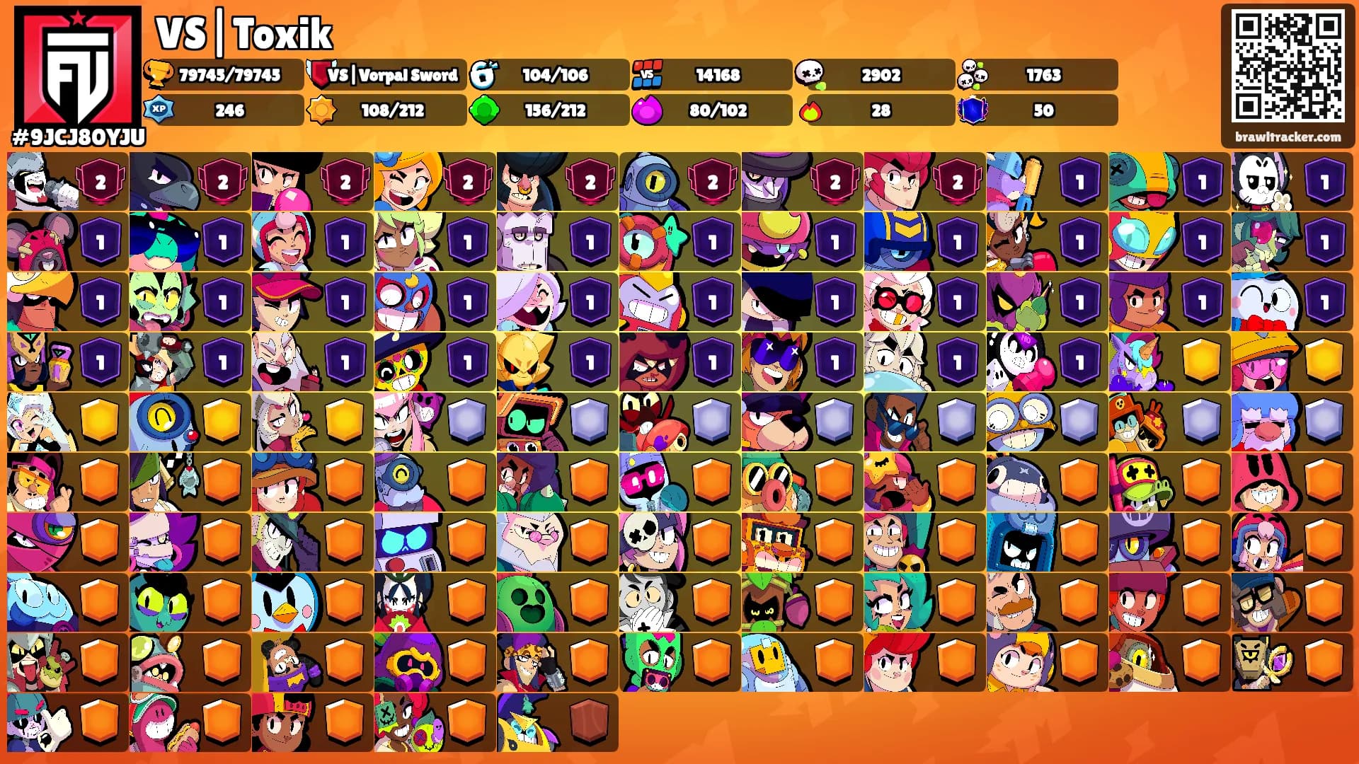 VS|Toxik's Ranks